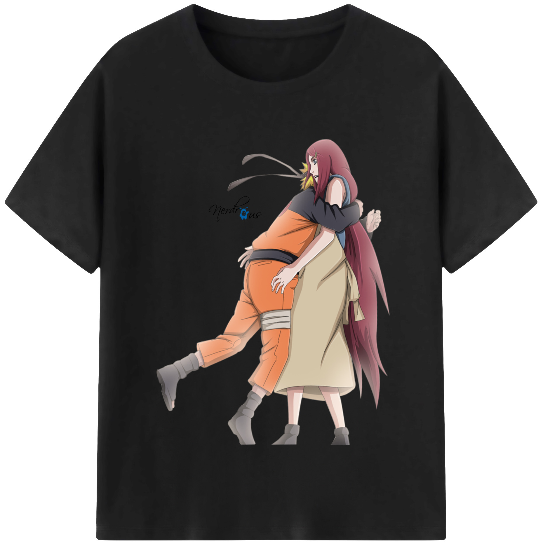 （画像用） NARUTO -ナルト- うずまき ナルト Uzumaki Naruto レディースカジュアルプリントTシャツ（綿100％）