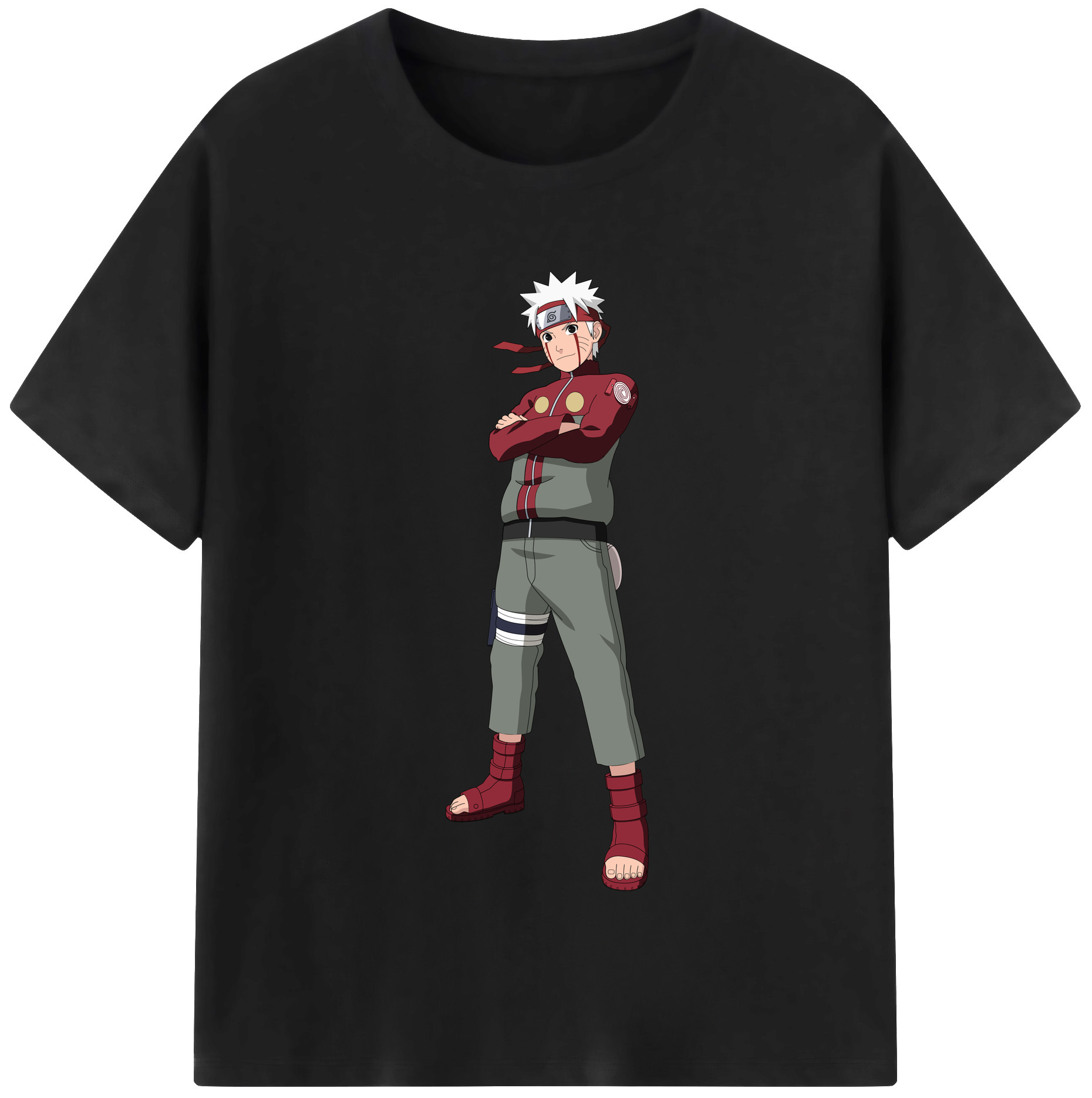 （画像用） NARUTO -ナルト- うずまき ナルト Uzumaki Naruto レディースカジュアルプリントTシャツ（綿100％）