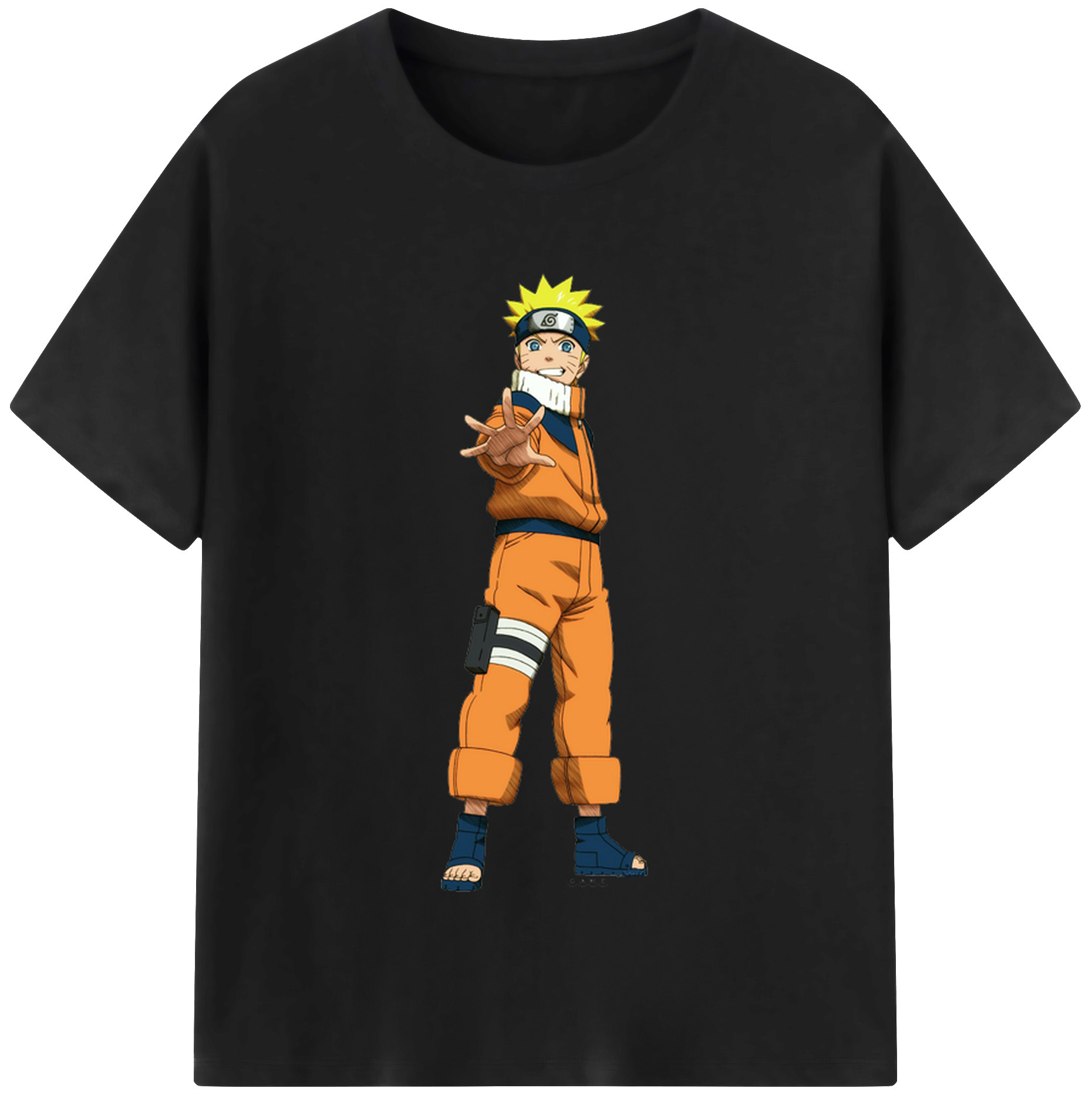 （画像用） NARUTO -ナルト- うずまき ナルト Uzumaki Naruto レディースカジュアルプリントTシャツ（綿100％）