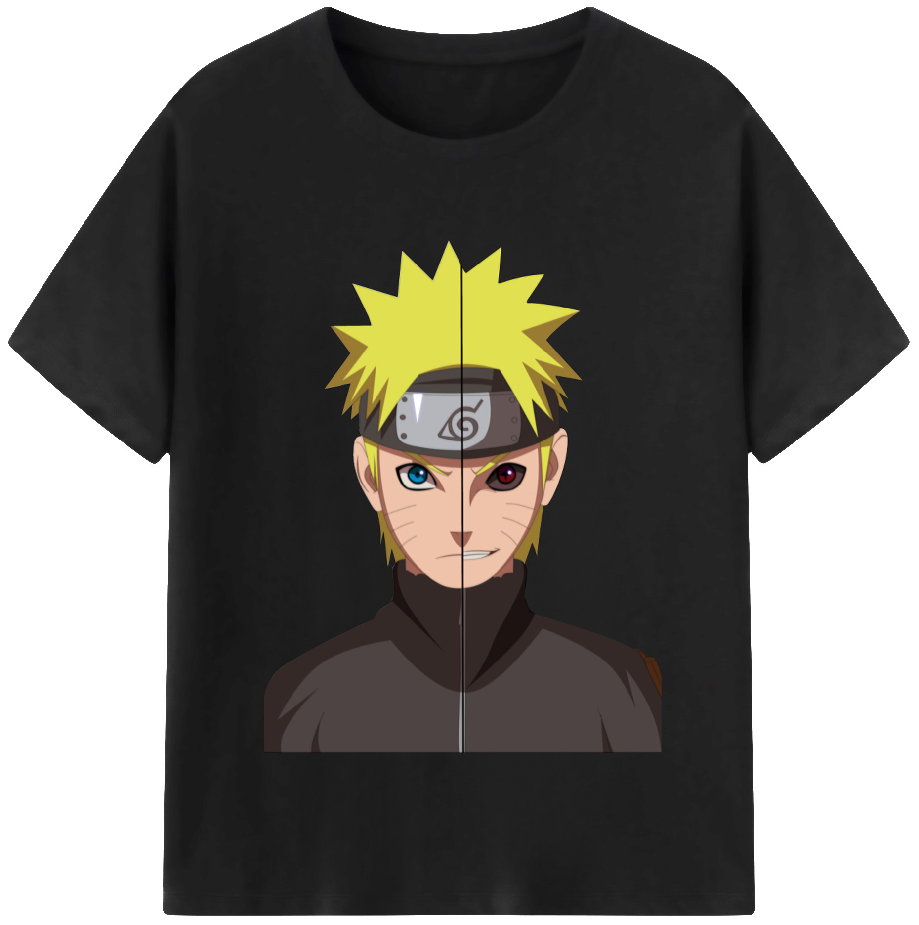 （画像用） NARUTO -ナルト- うずまき ナルト Uzumaki Naruto レディースカジュアルプリントTシャツ（綿100％）
