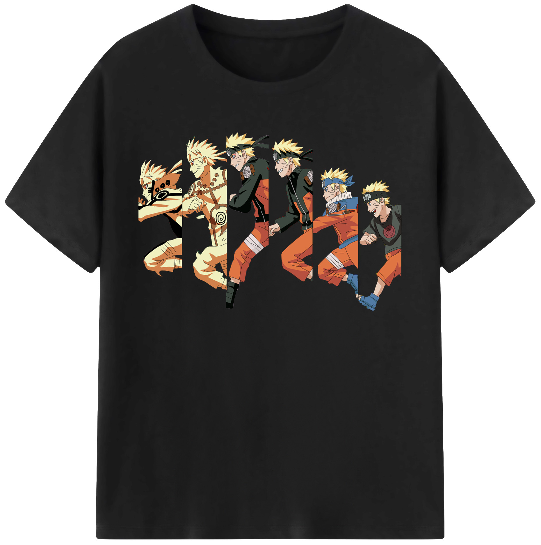 （画像用） NARUTO -ナルト- うずまき ナルト Uzumaki Naruto レディースカジュアルプリントTシャツ（綿100％）