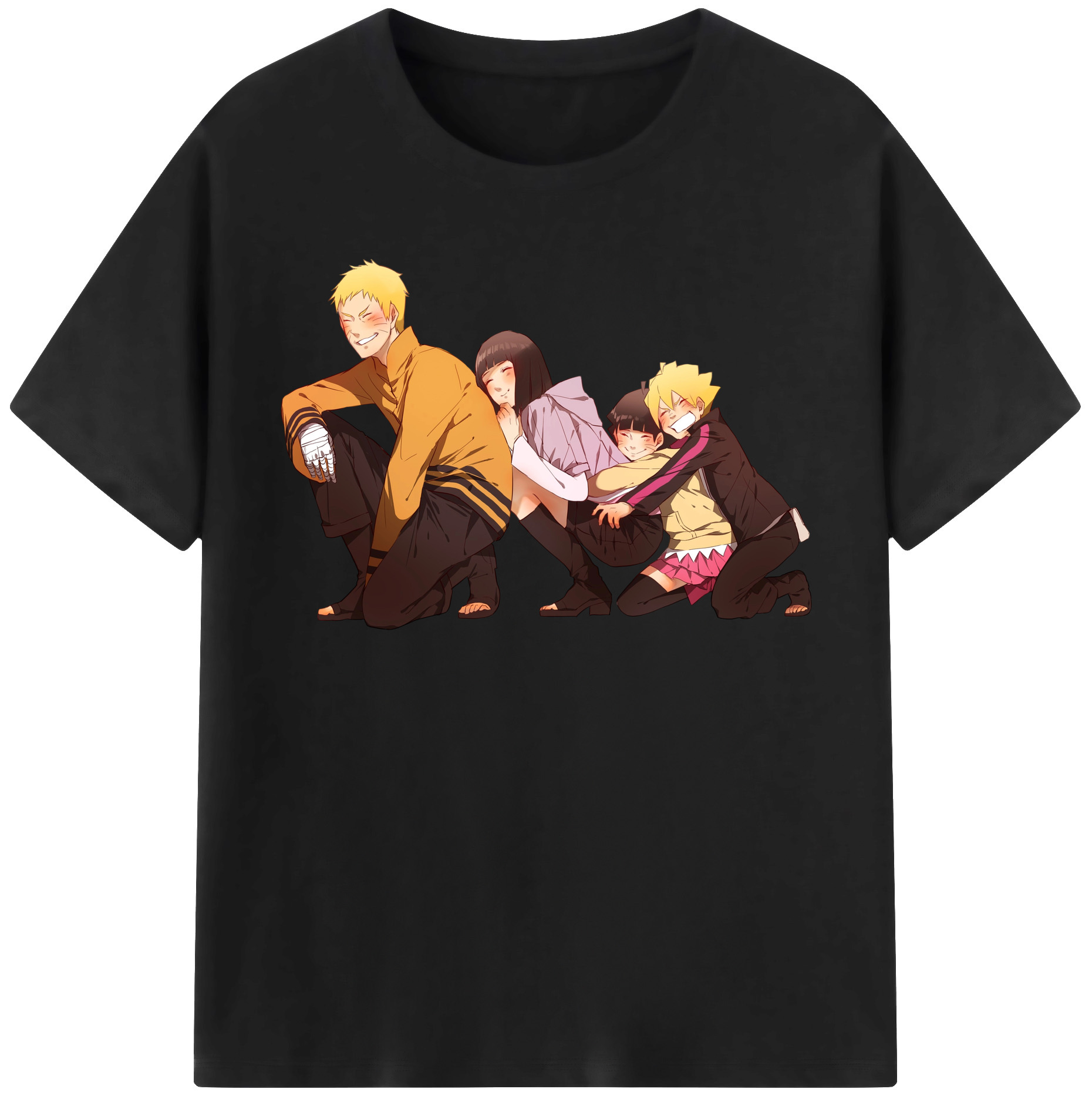 （画像用） NARUTO -ナルト- うずまき ナルト Uzumaki Naruto レディースカジュアルプリントTシャツ（綿100％）