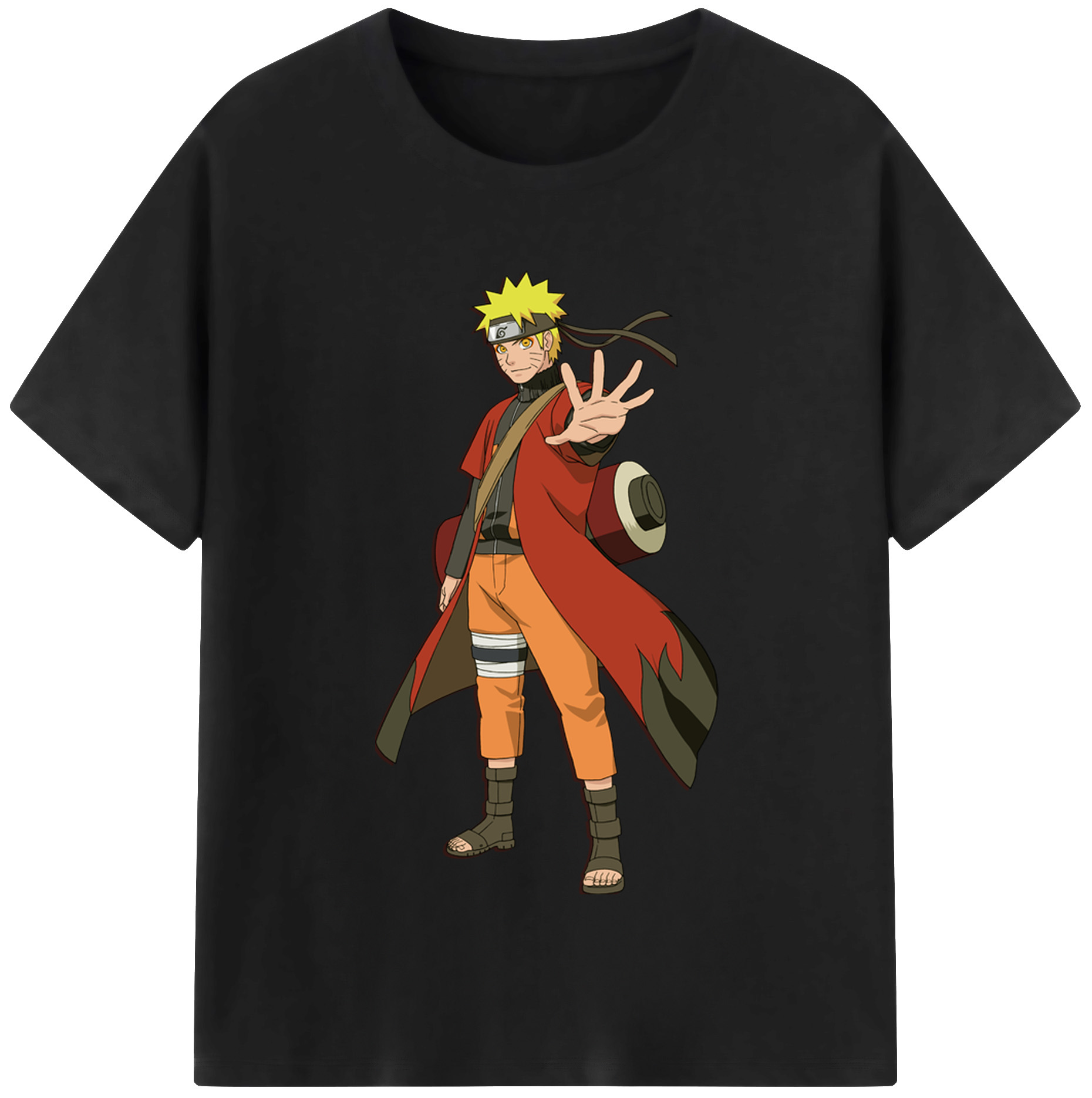 （画像用） NARUTO -ナルト- うずまき ナルト Uzumaki Naruto レディースカジュアルプリントTシャツ（綿100％）