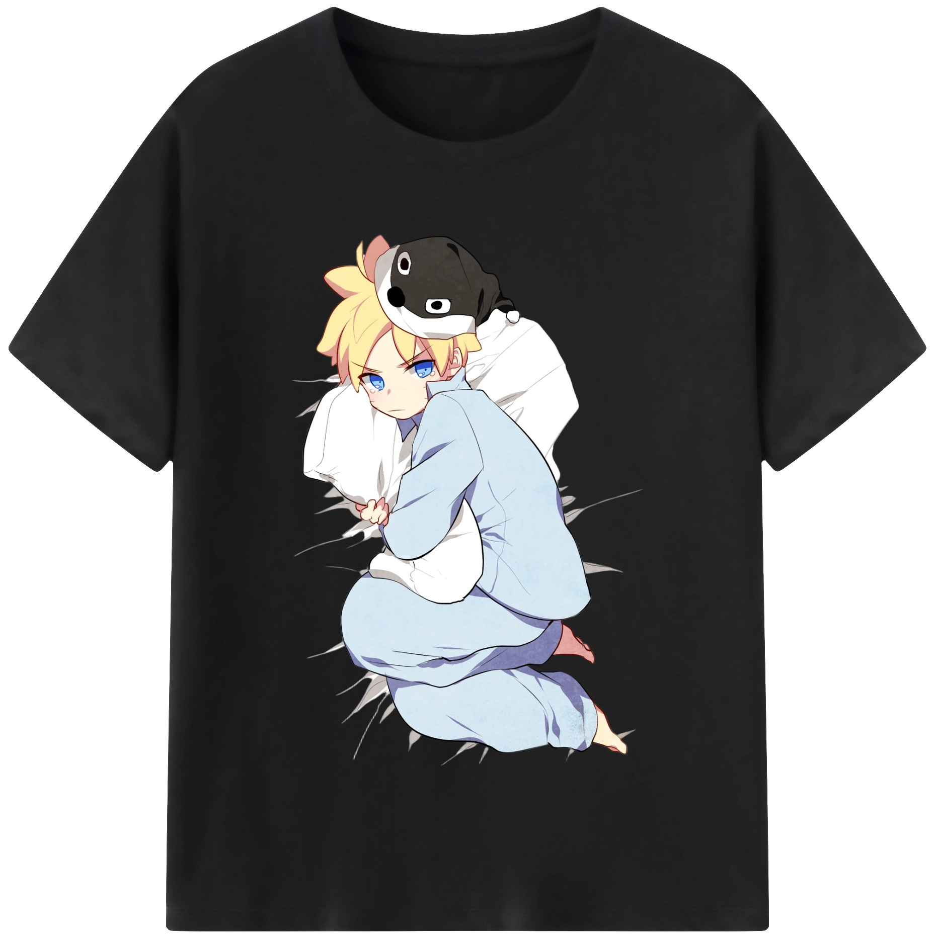 （画像用） NARUTO -ナルト- うずまき ナルト Uzumaki Naruto レディースカジュアルプリントTシャツ（綿100％）