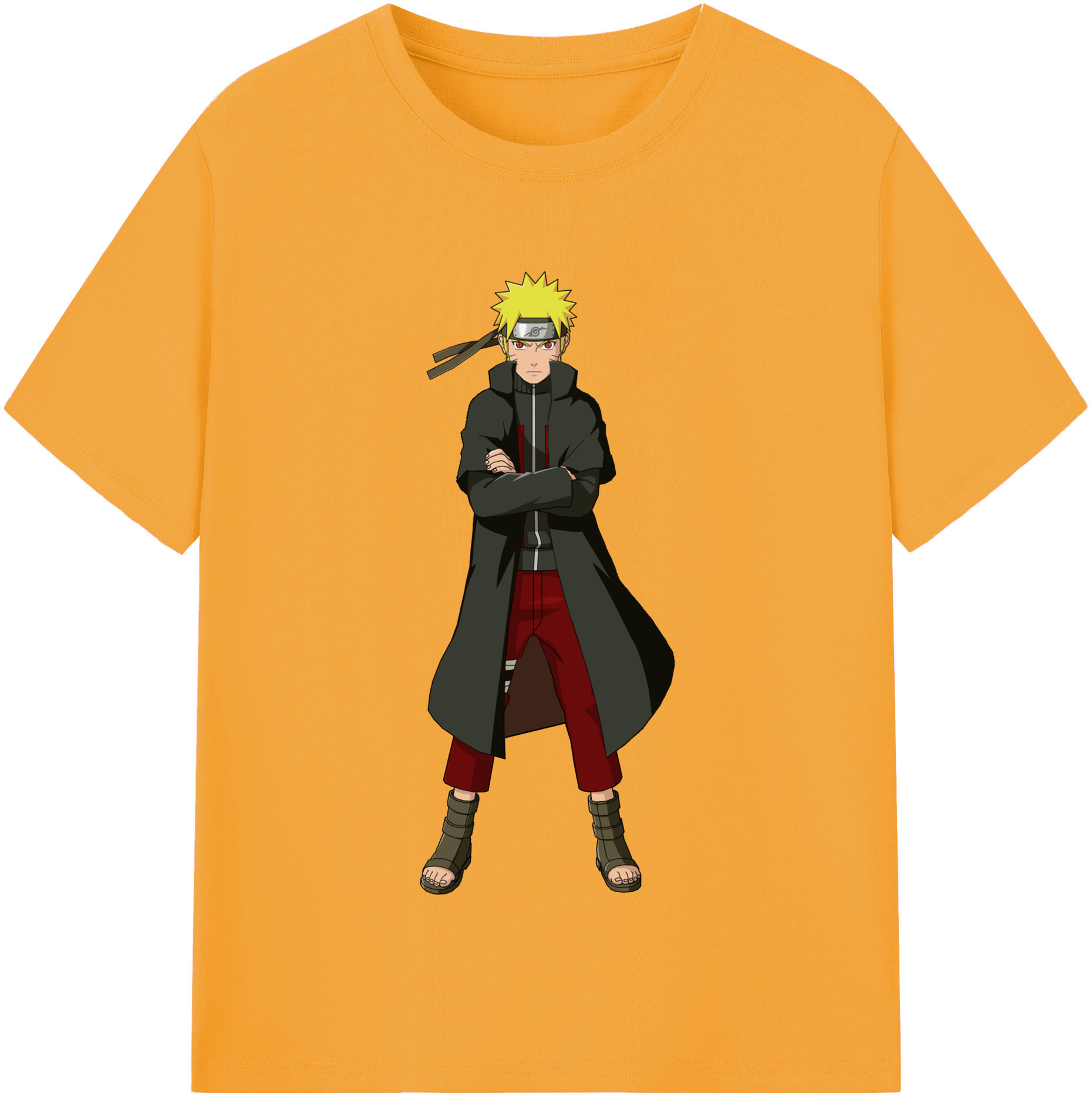 （画像用） NARUTO -ナルト- うずまき ナルト Uzumaki Naruto レディースカジュアルプリントTシャツ（綿100％）