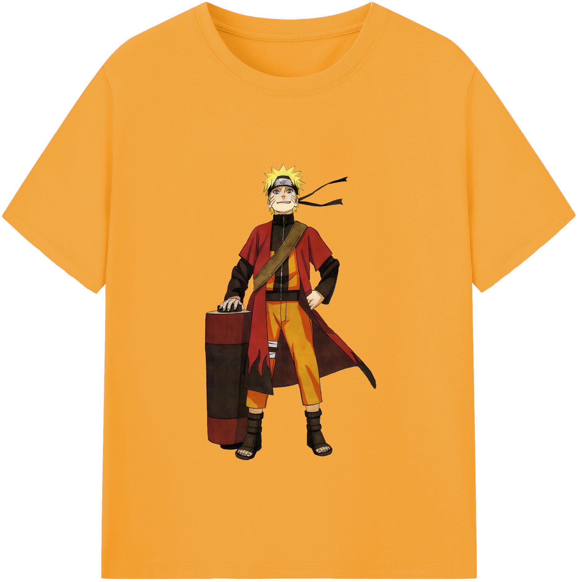 （画像用） NARUTO -ナルト- うずまき ナルト Uzumaki Naruto レディースカジュアルプリントTシャツ（綿100％）