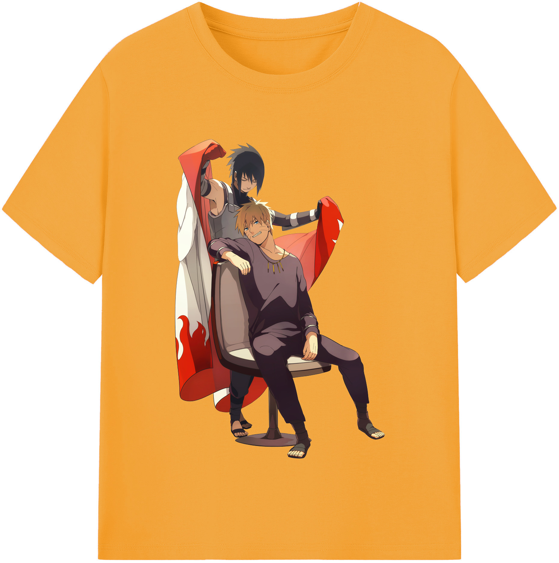 （画像用） NARUTO -ナルト- うずまき ナルト Uzumaki Naruto レディースカジュアルプリントTシャツ（綿100％）