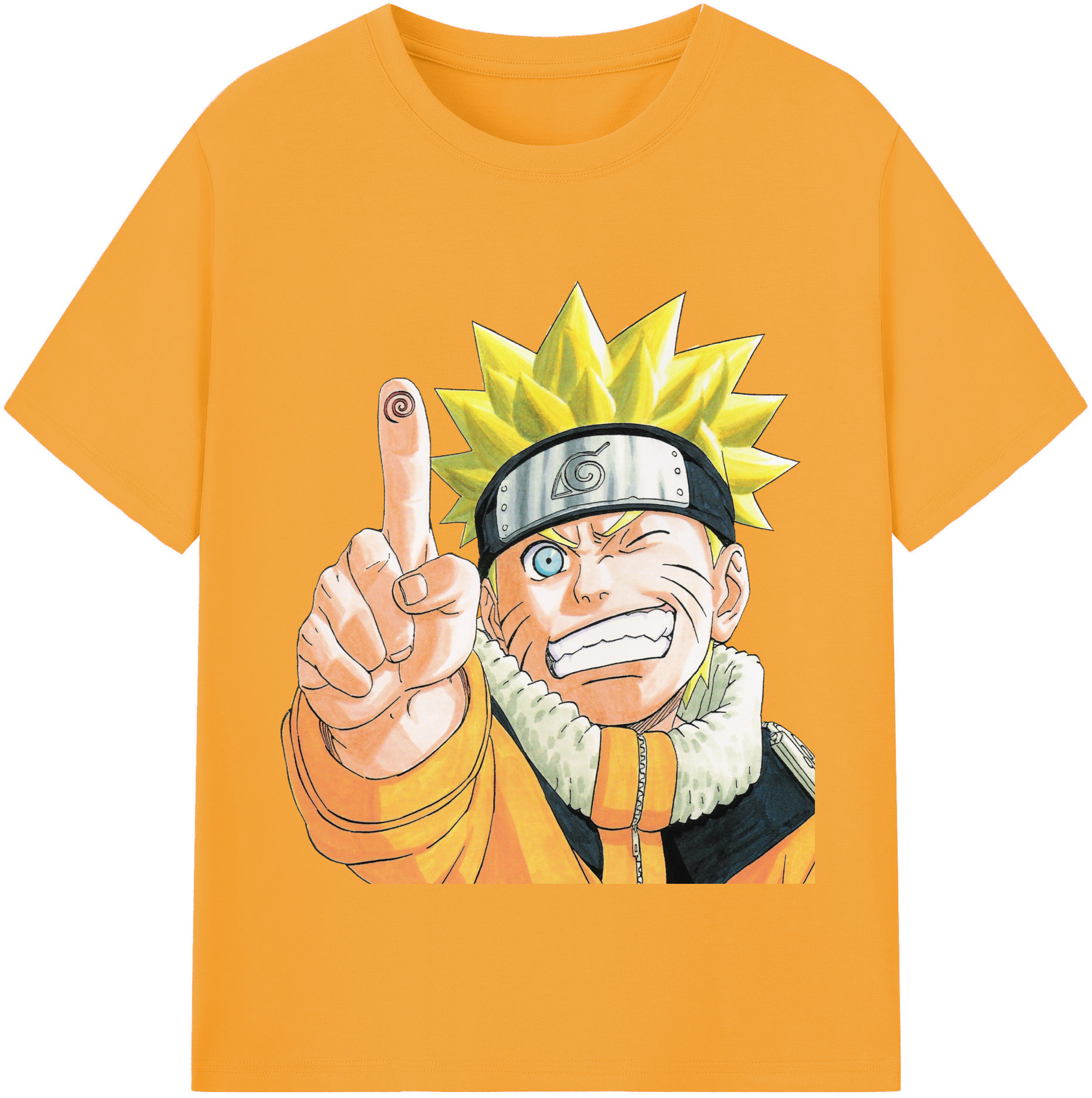 （画像用） NARUTO -ナルト- うずまき ナルト Uzumaki Naruto レディースカジュアルプリントTシャツ（綿100％）