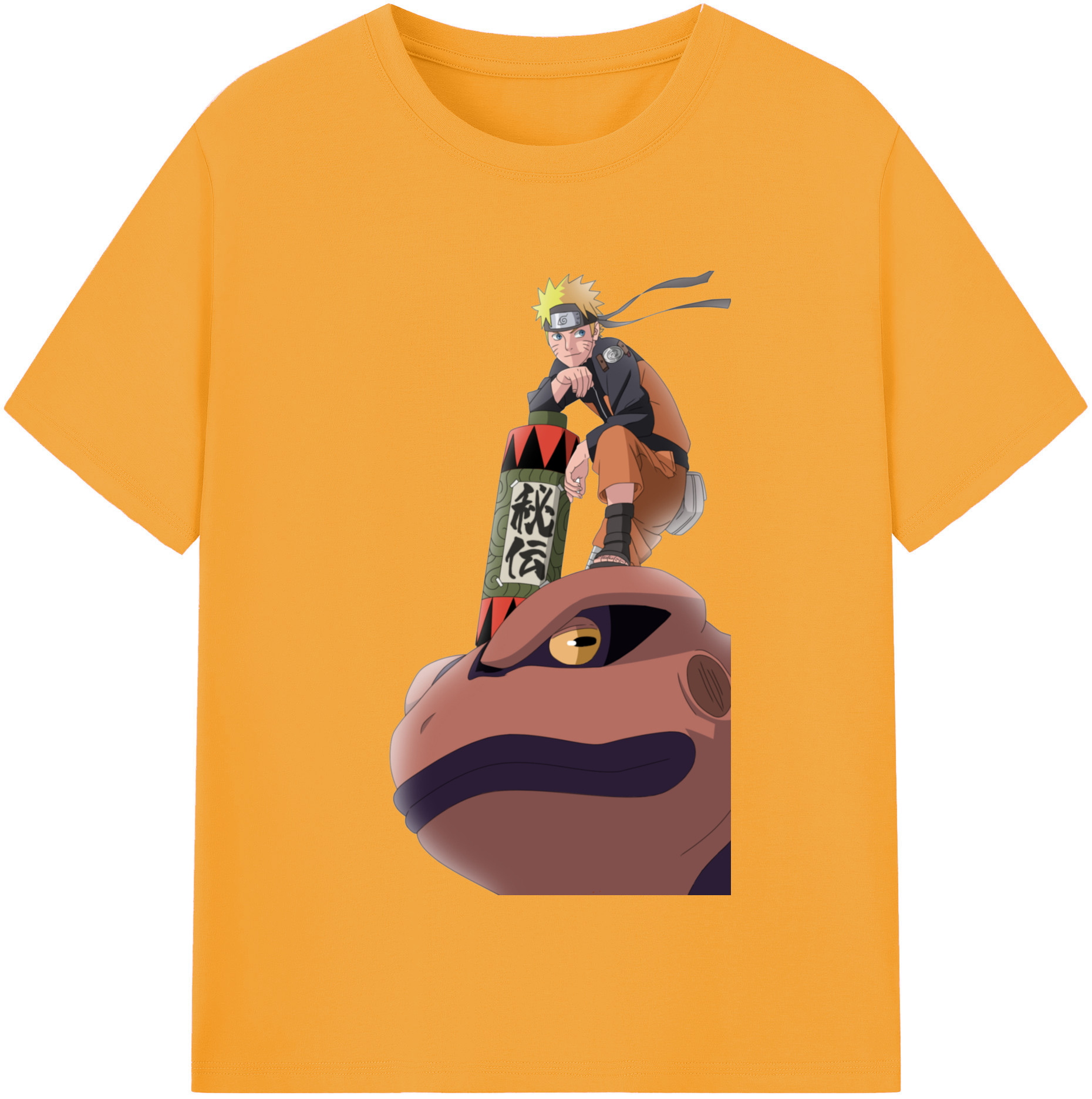 （画像用） NARUTO -ナルト- うずまき ナルト Uzumaki Naruto レディースカジュアルプリントTシャツ（綿100％）