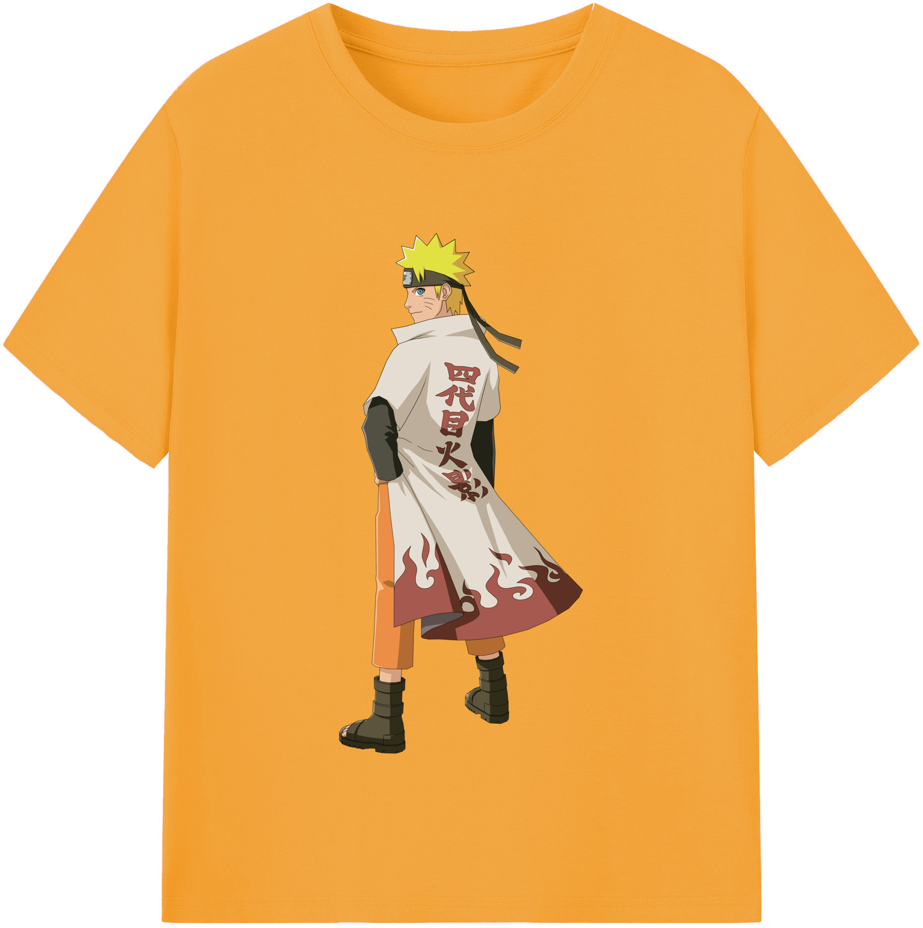 （画像用） NARUTO -ナルト- うずまき ナルト Uzumaki Naruto レディースカジュアルプリントTシャツ（綿100％）