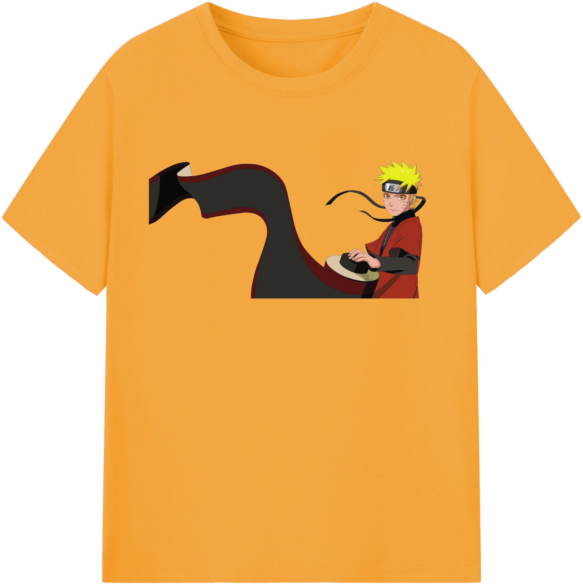 （画像用） NARUTO -ナルト- うずまき ナルト Uzumaki Naruto レディースカジュアルプリントTシャツ（綿100％）