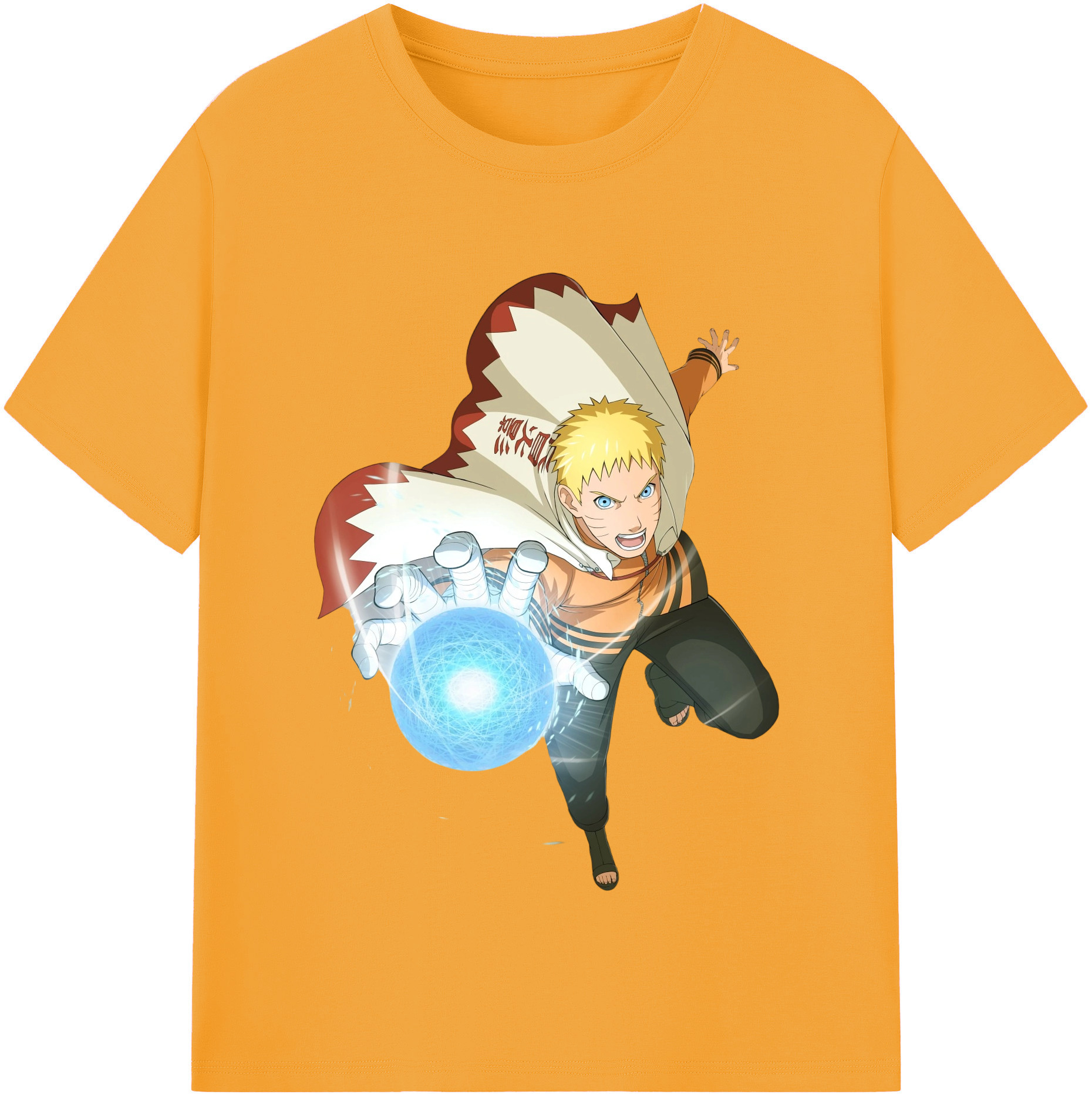 （画像用） NARUTO -ナルト- うずまき ナルト Uzumaki Naruto レディースカジュアルプリントTシャツ（綿100％）