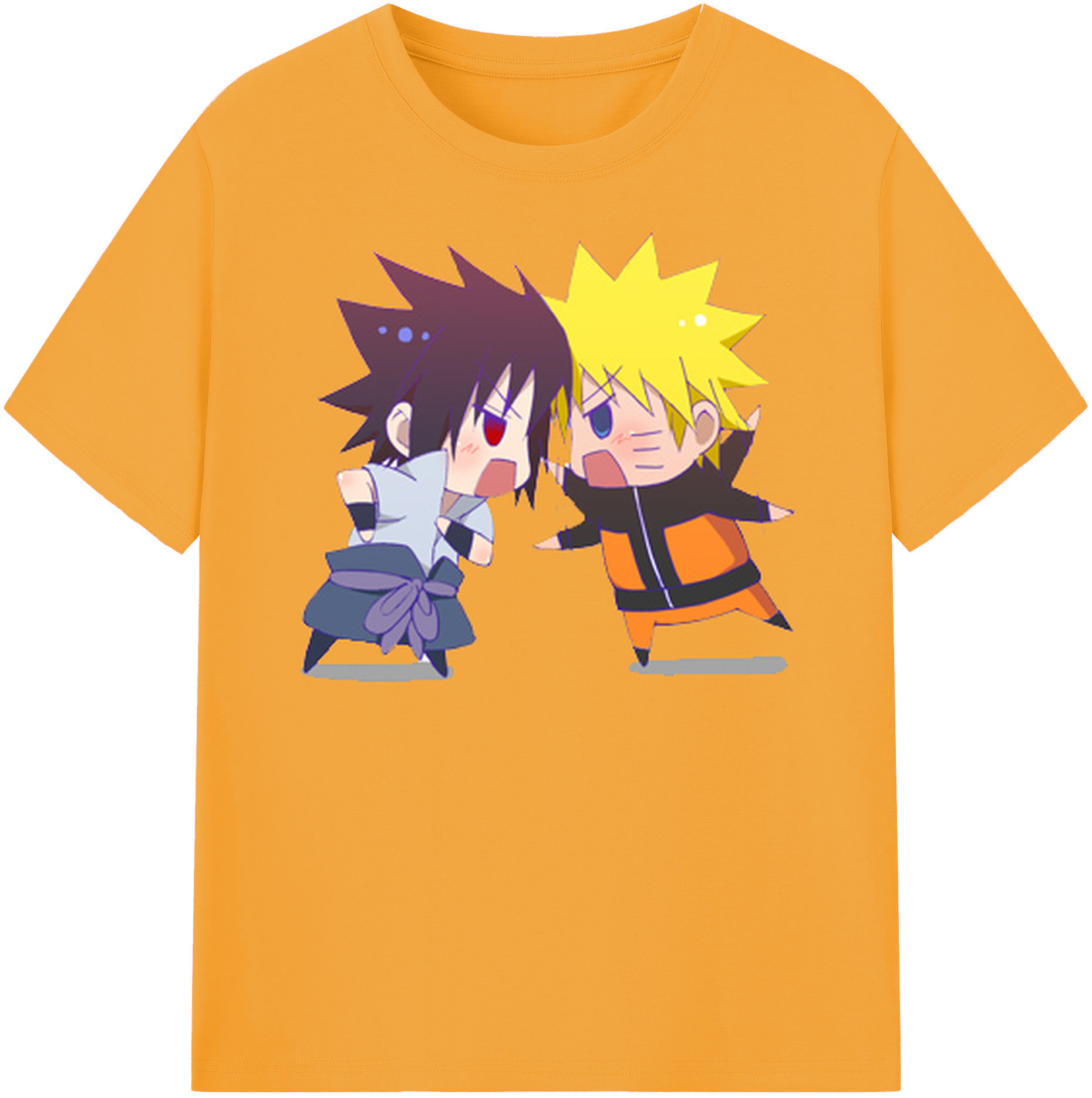 （画像用） NARUTO -ナルト- うずまき ナルト Uzumaki Naruto レディースカジュアルプリントTシャツ（綿100％）