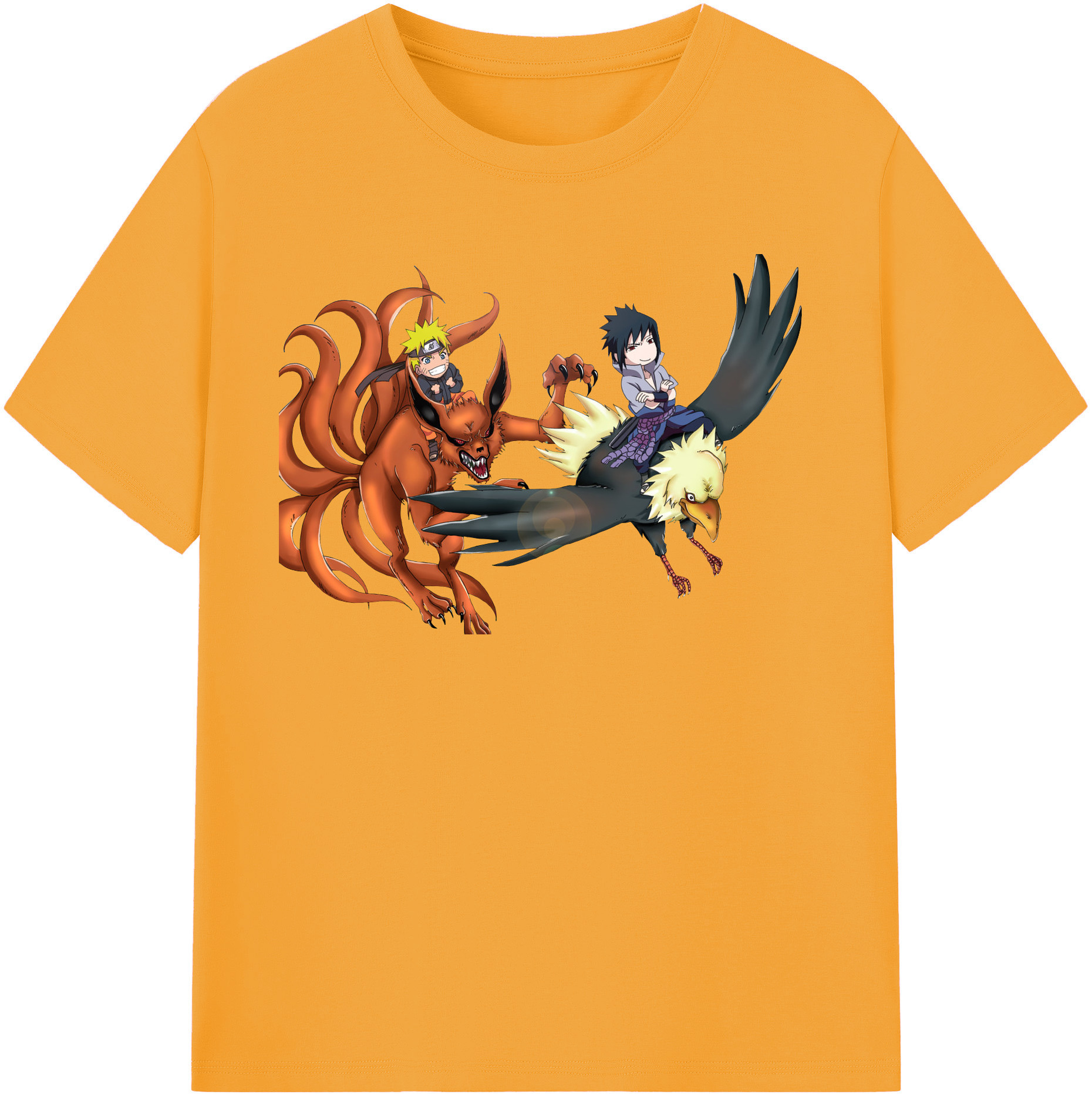 （画像用） NARUTO -ナルト- うずまき ナルト Uzumaki Naruto レディースカジュアルプリントTシャツ（綿100％）