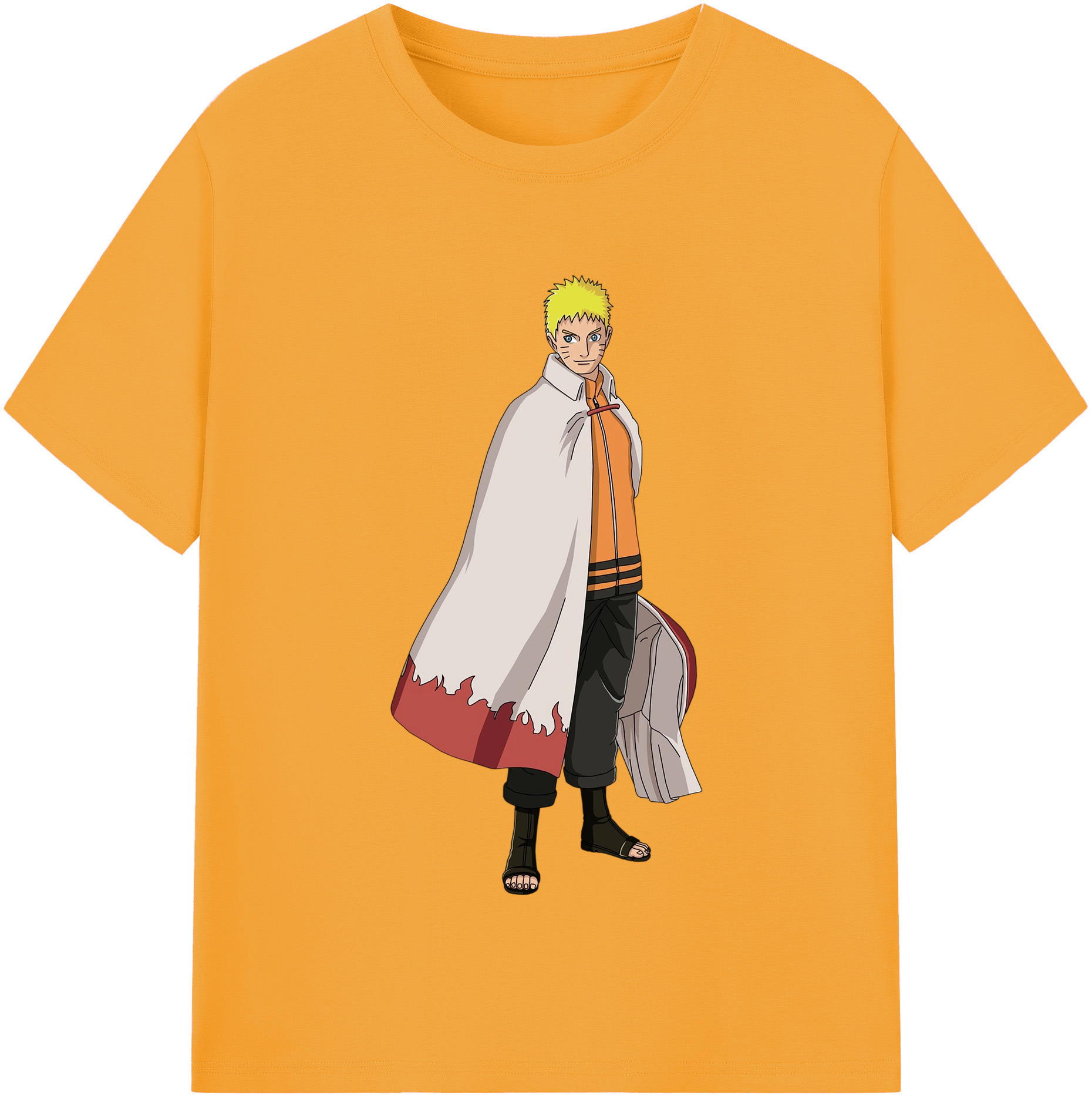 （画像用） NARUTO -ナルト- うずまき ナルト Uzumaki Naruto レディースカジュアルプリントTシャツ（綿100％）