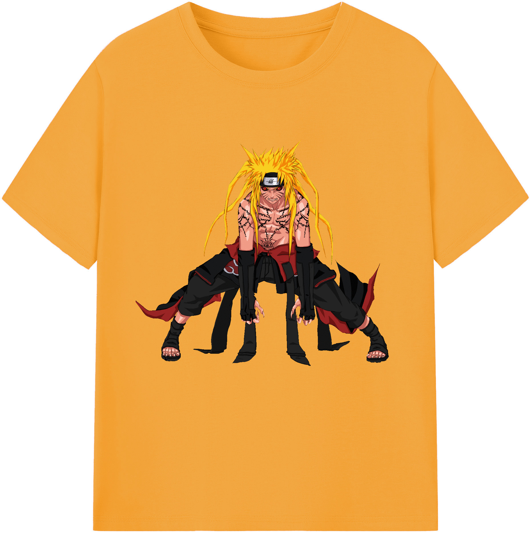 （画像用） NARUTO -ナルト- うずまき ナルト Uzumaki Naruto レディースカジュアルプリントTシャツ（綿100％）