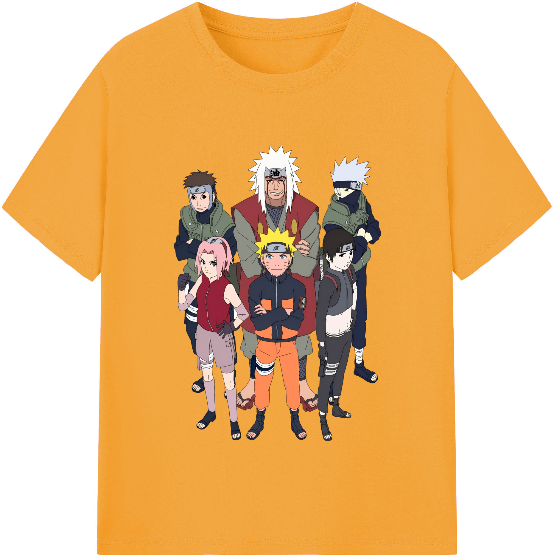 （画像用） NARUTO -ナルト- うずまき ナルト Uzumaki Naruto レディースカジュアルプリントTシャツ（綿100％）