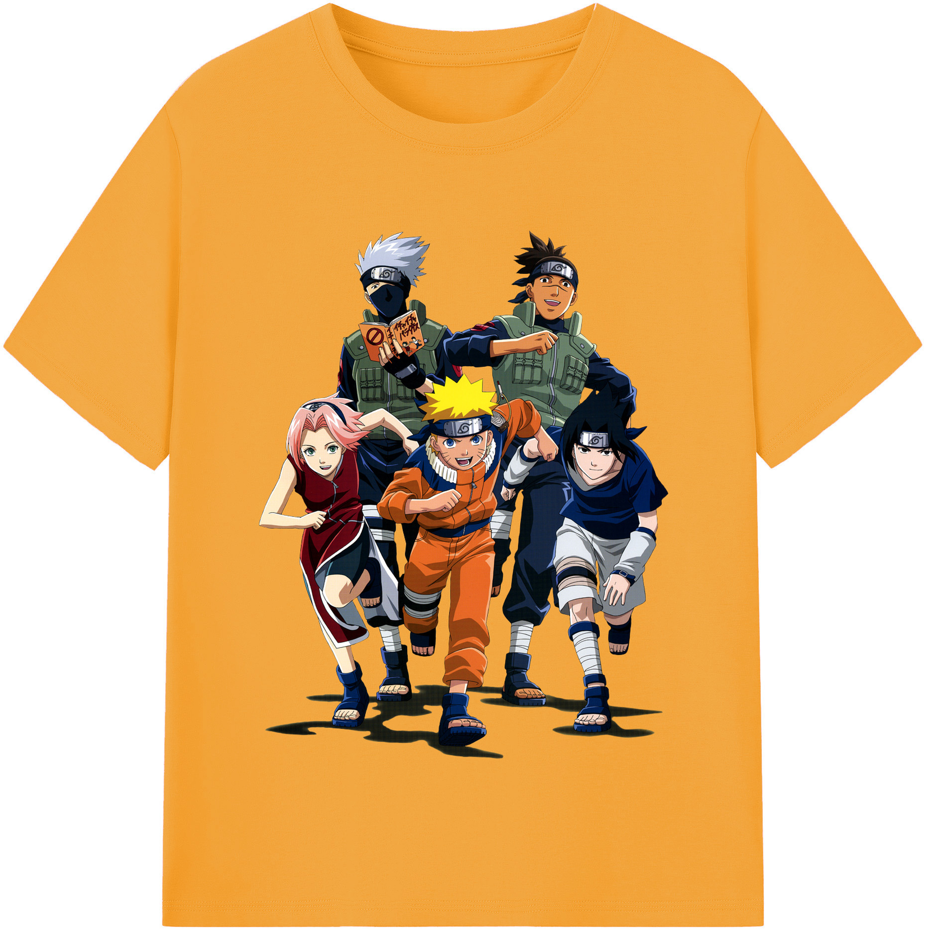 （画像用） NARUTO -ナルト- うずまき ナルト Uzumaki Naruto レディースカジュアルプリントTシャツ（綿100％）