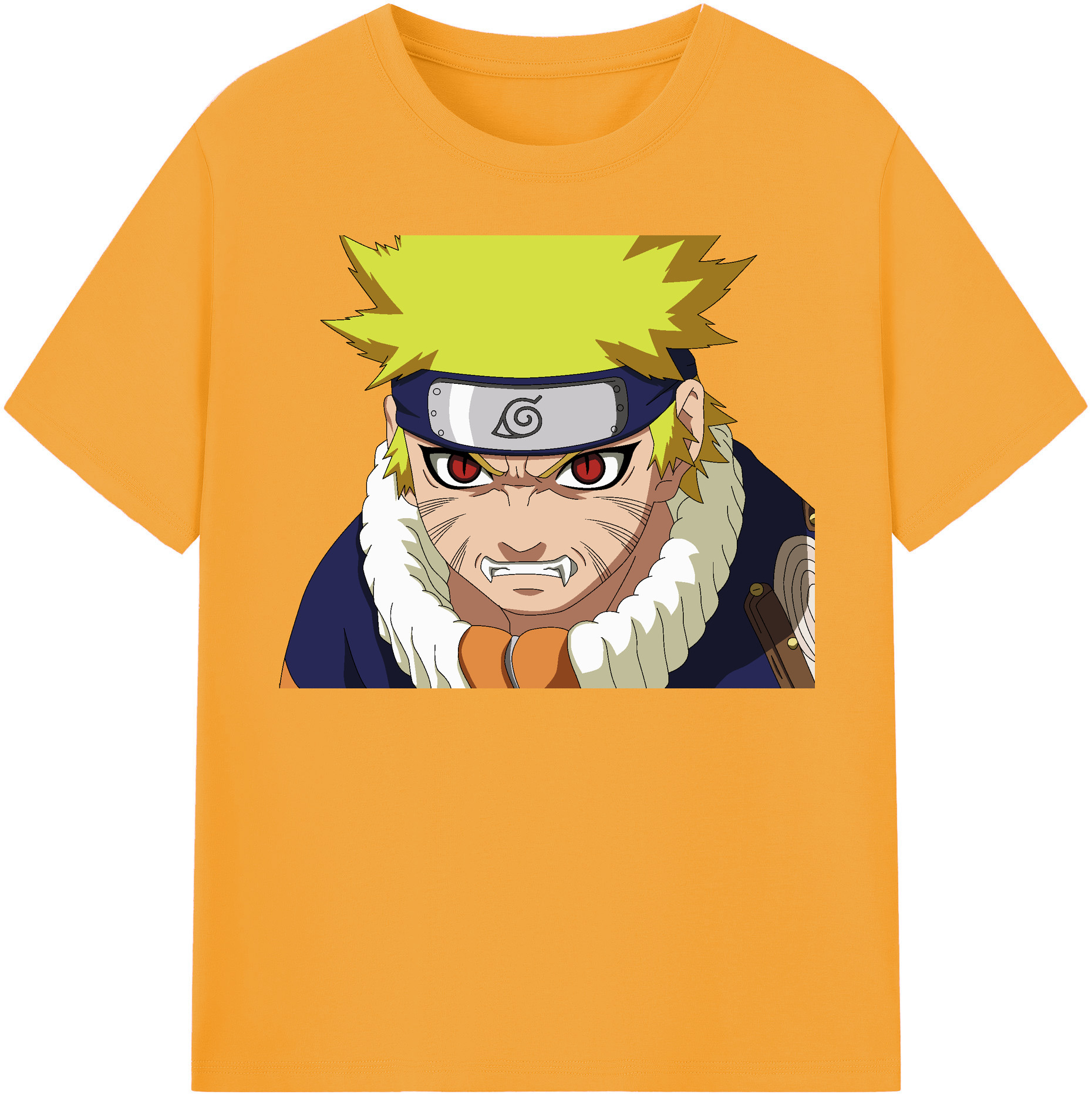 （画像用） NARUTO -ナルト- うずまき ナルト Uzumaki Naruto レディースカジュアルプリントTシャツ（綿100％）