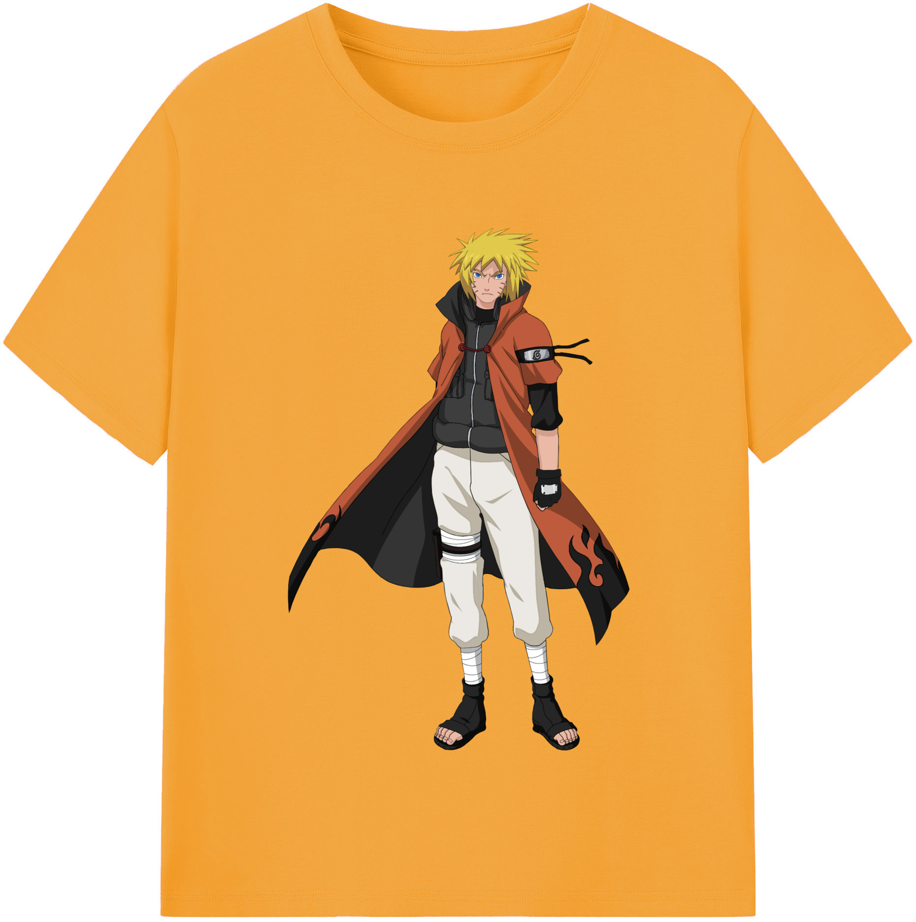 （画像用） NARUTO -ナルト- うずまき ナルト Uzumaki Naruto レディースカジュアルプリントTシャツ（綿100％）