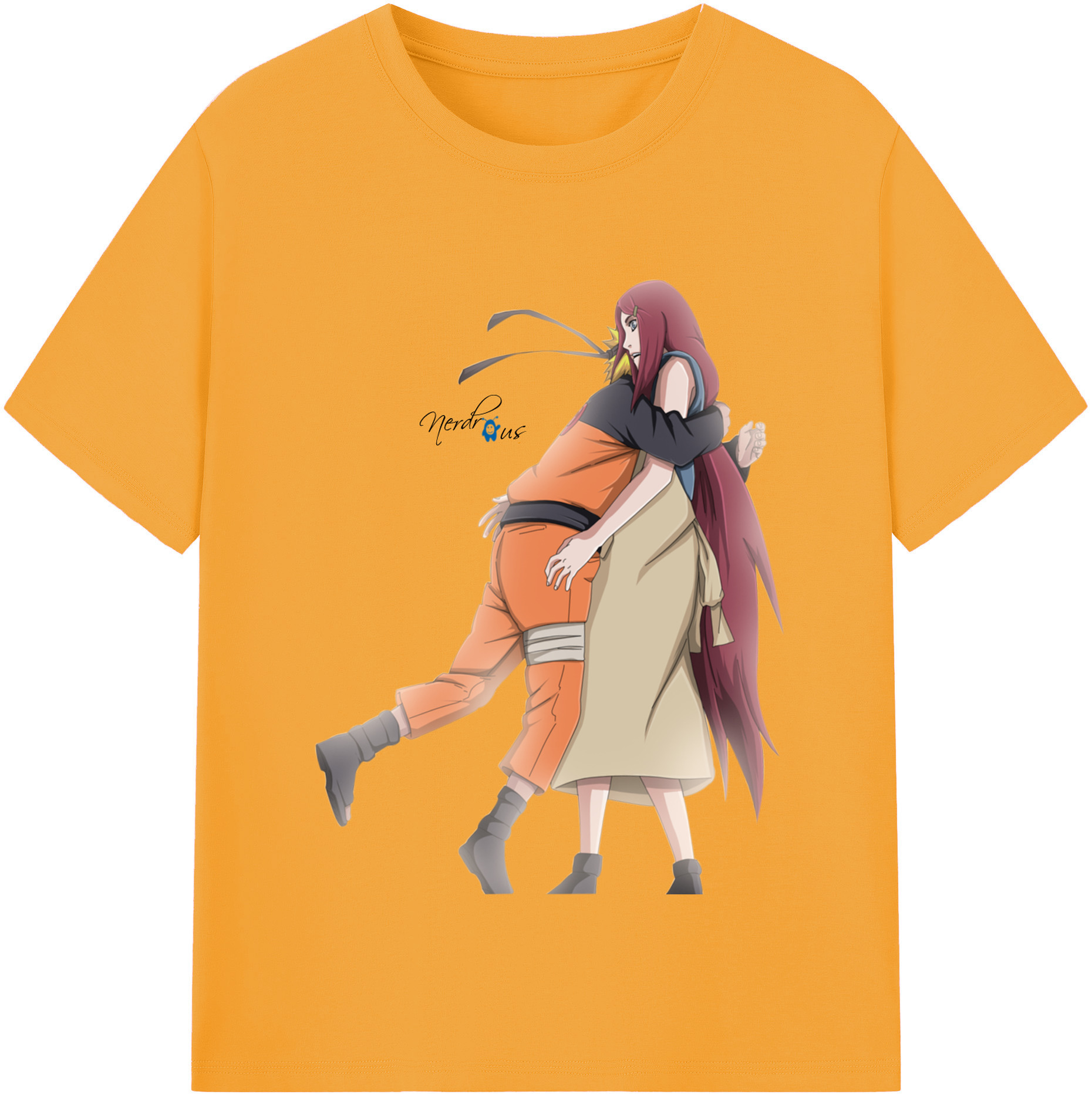（画像用） NARUTO -ナルト- うずまき ナルト Uzumaki Naruto レディースカジュアルプリントTシャツ（綿100％）