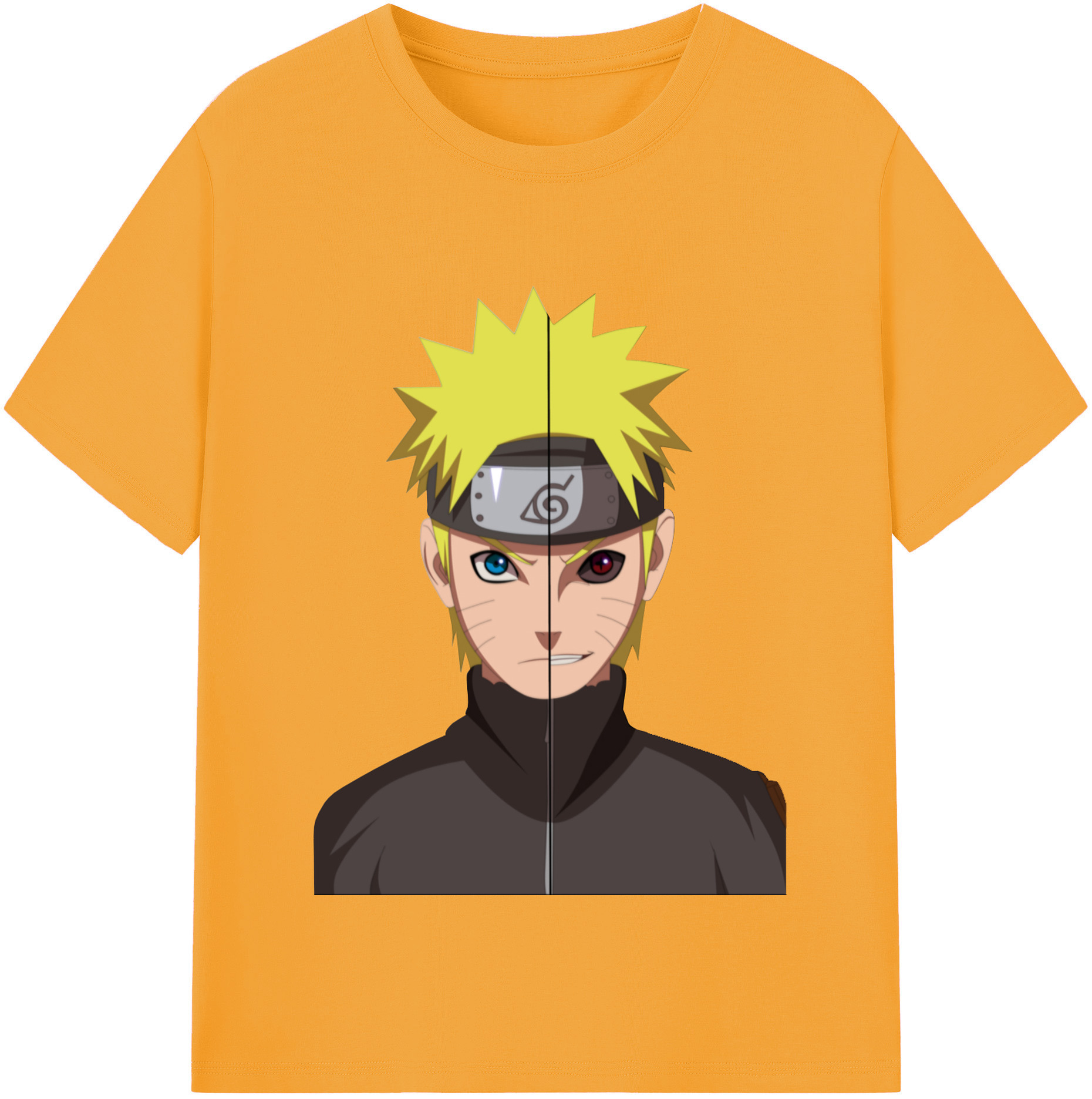（画像用） NARUTO -ナルト- うずまき ナルト Uzumaki Naruto レディースカジュアルプリントTシャツ（綿100％）