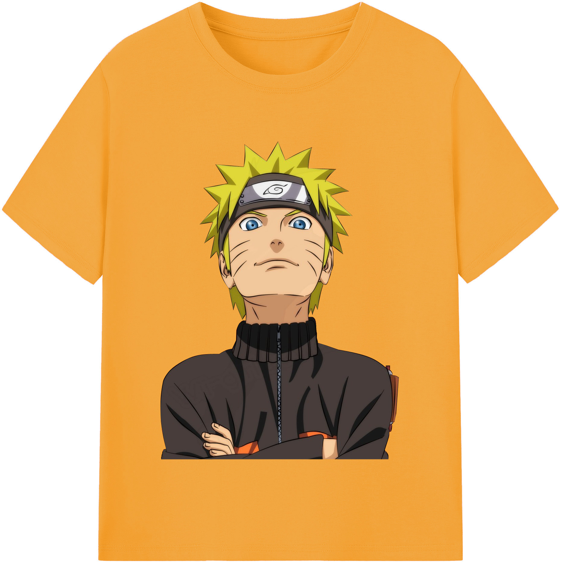 （画像用） NARUTO -ナルト- うずまき ナルト Uzumaki Naruto レディースカジュアルプリントTシャツ（綿100％）
