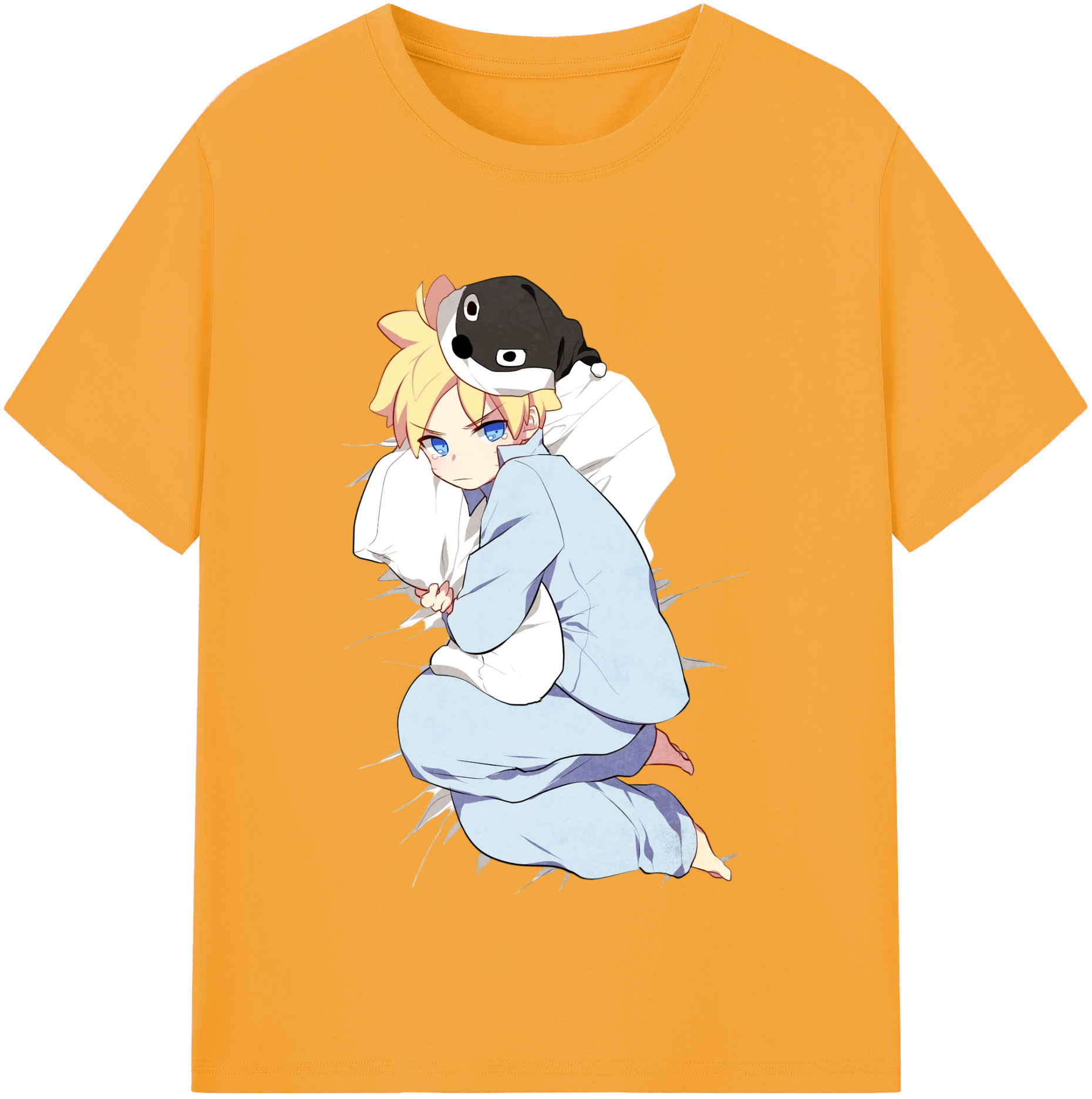 （画像用） NARUTO -ナルト- うずまき ナルト Uzumaki Naruto レディースカジュアルプリントTシャツ（綿100％）