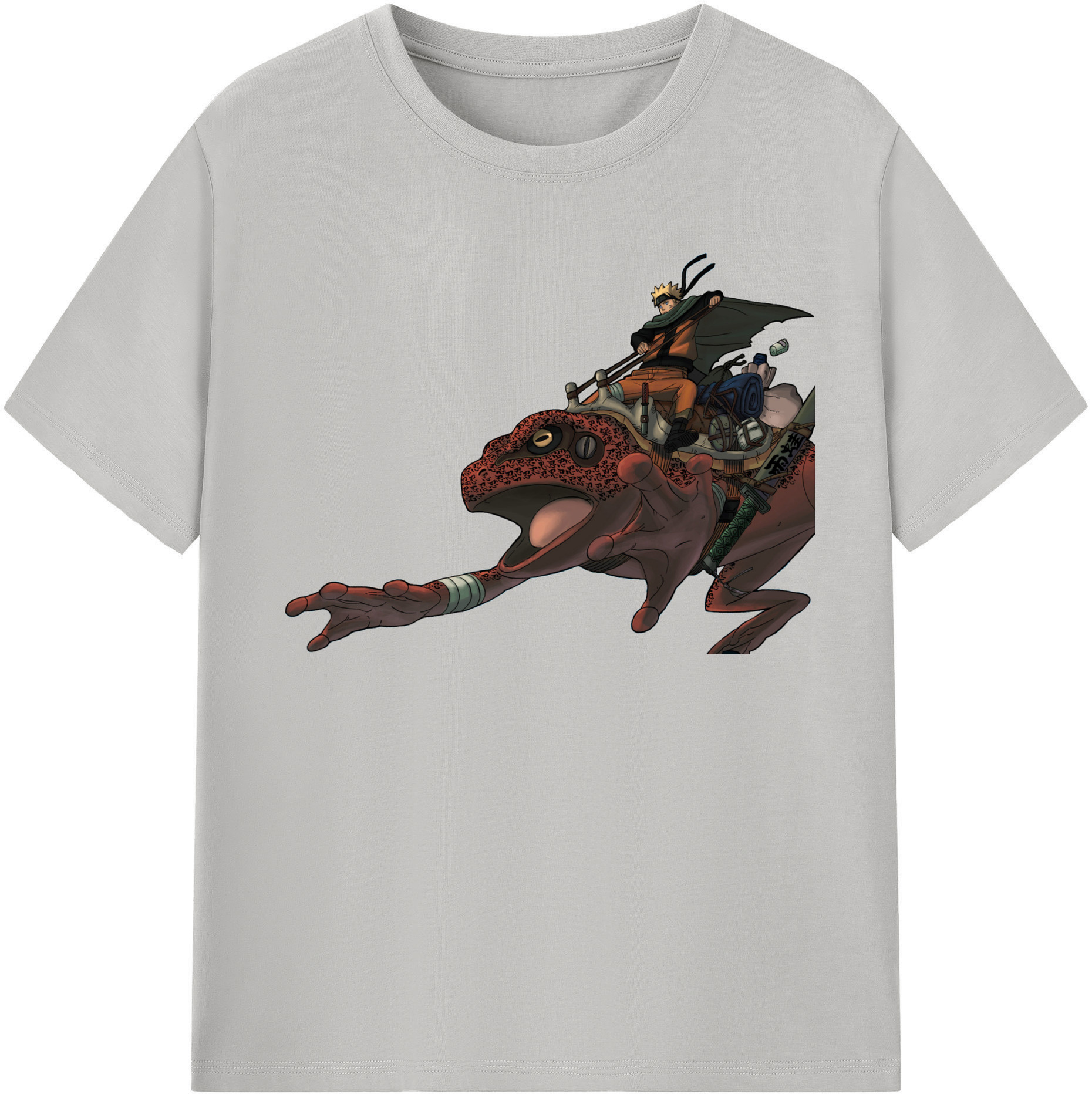 （画像用） NARUTO -ナルト- うずまき ナルト Uzumaki Naruto レディースカジュアルプリントTシャツ（綿100％）