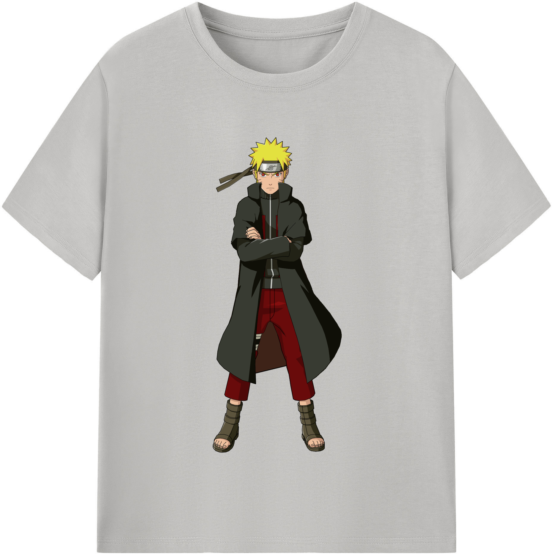 （画像用） NARUTO -ナルト- うずまき ナルト Uzumaki Naruto レディースカジュアルプリントTシャツ（綿100％）
