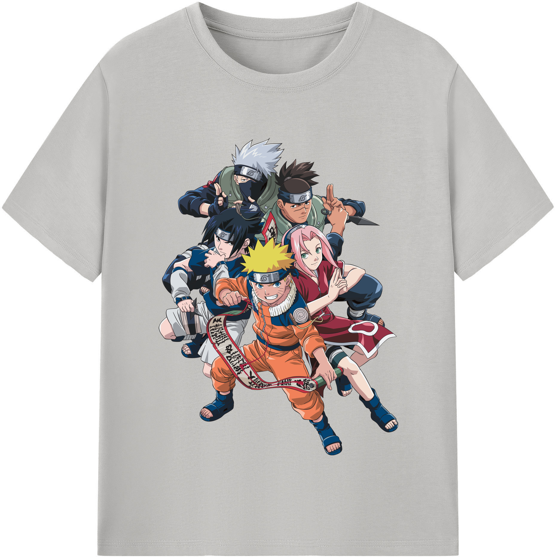 （画像用） NARUTO -ナルト- うずまき ナルト Uzumaki Naruto レディースカジュアルプリントTシャツ（綿100％）