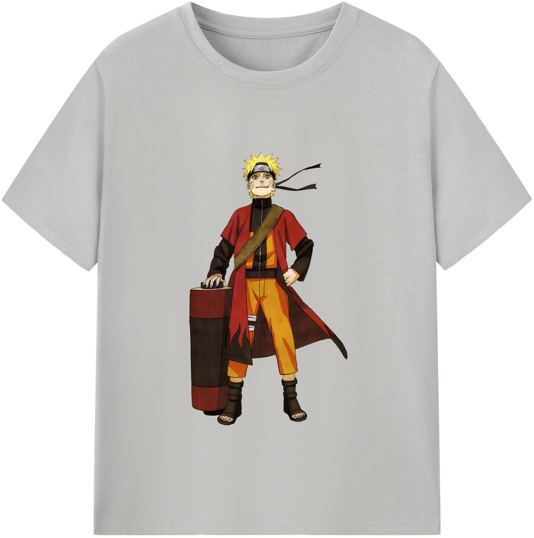 （画像用） NARUTO -ナルト- うずまき ナルト Uzumaki Naruto レディースカジュアルプリントTシャツ（綿100％）