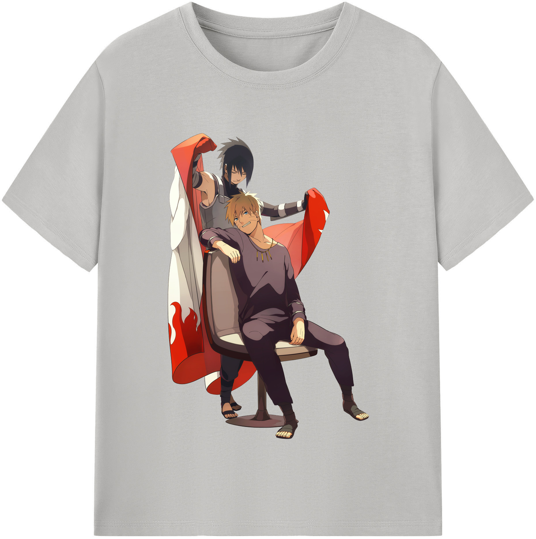 （画像用） NARUTO -ナルト- うずまき ナルト Uzumaki Naruto レディースカジュアルプリントTシャツ（綿100％）