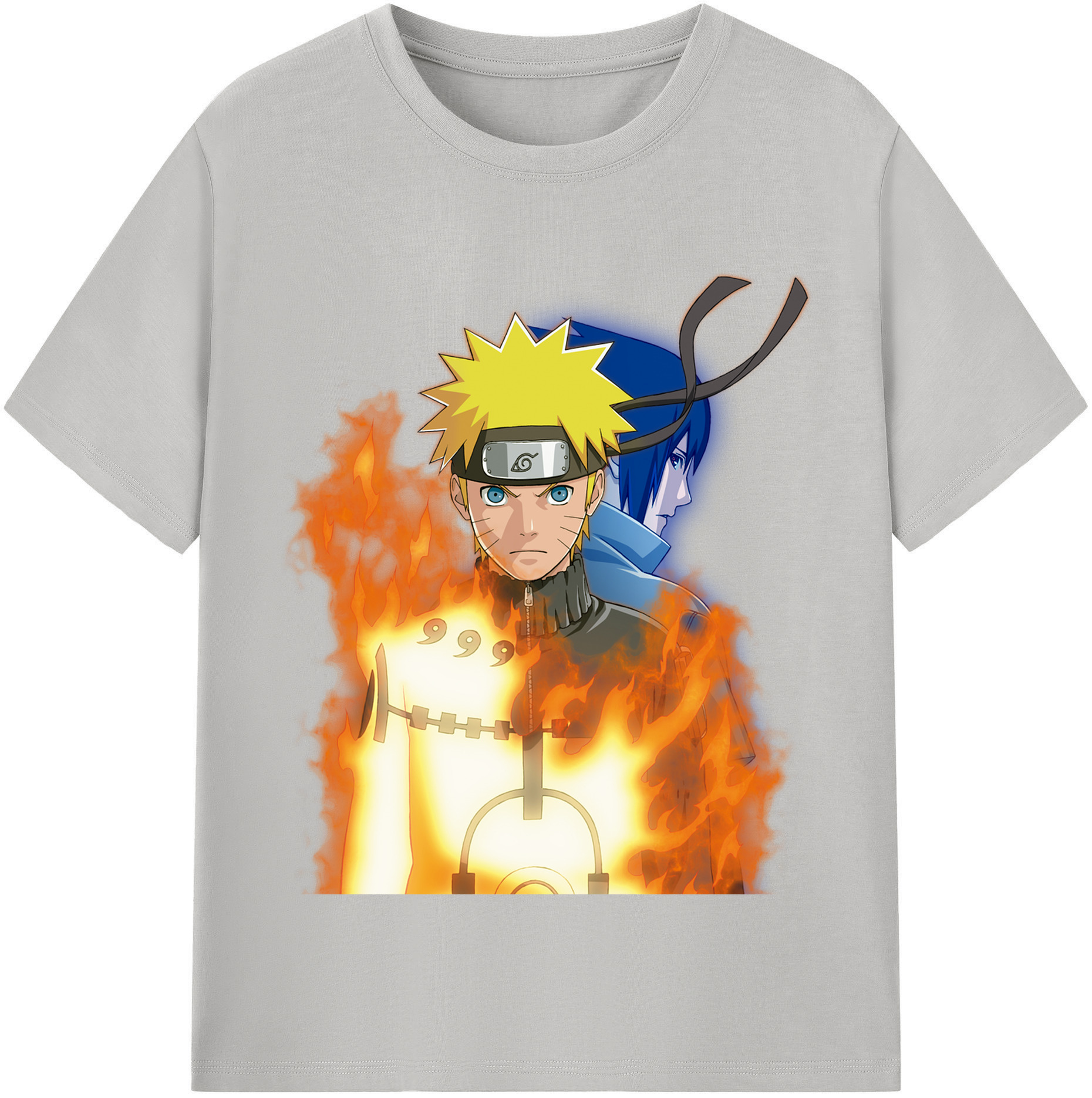 （画像用） NARUTO -ナルト- うずまき ナルト Uzumaki Naruto レディースカジュアルプリントTシャツ（綿100％）