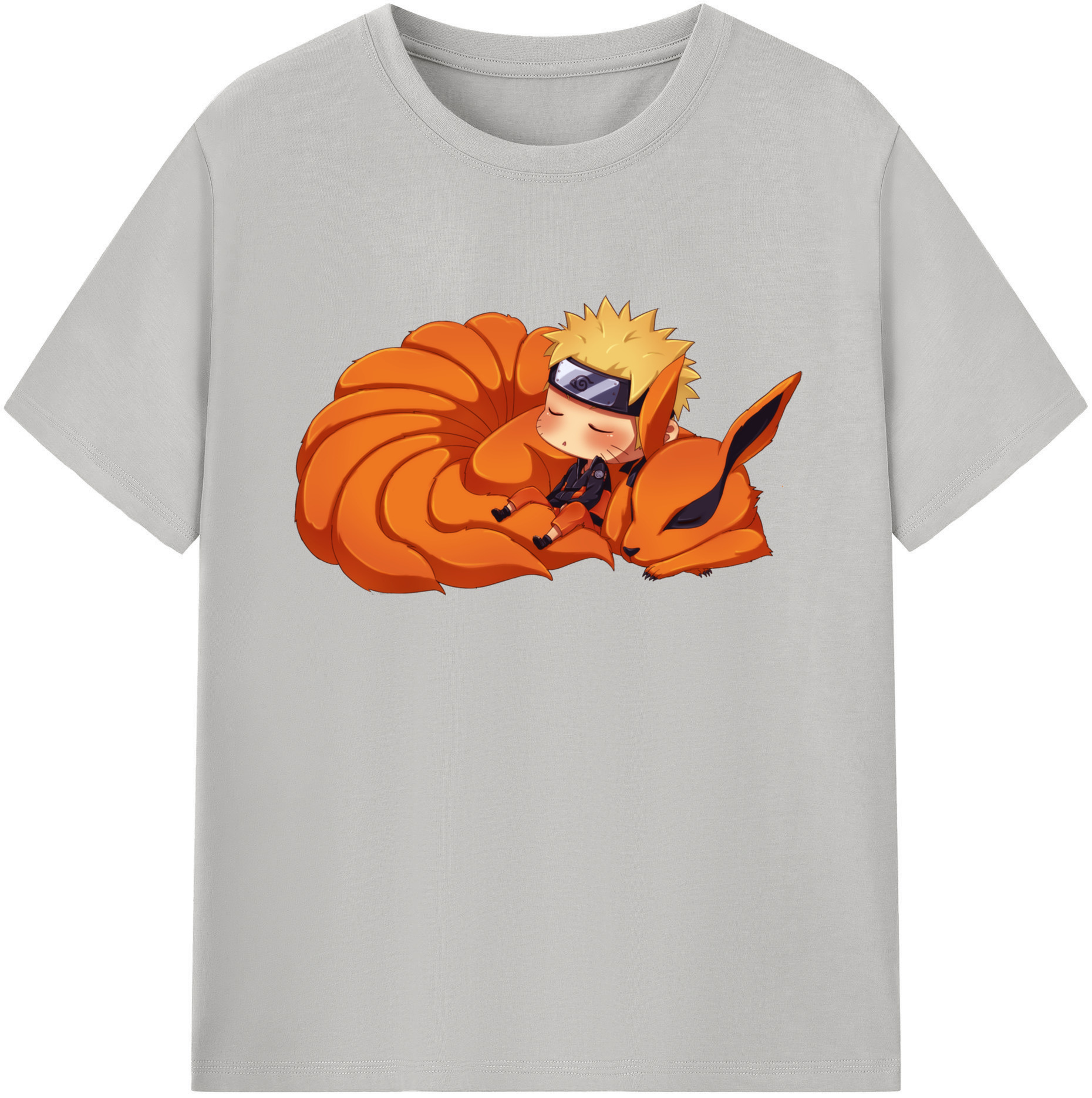（画像用） NARUTO -ナルト- うずまき ナルト Uzumaki Naruto レディースカジュアルプリントTシャツ（綿100％）