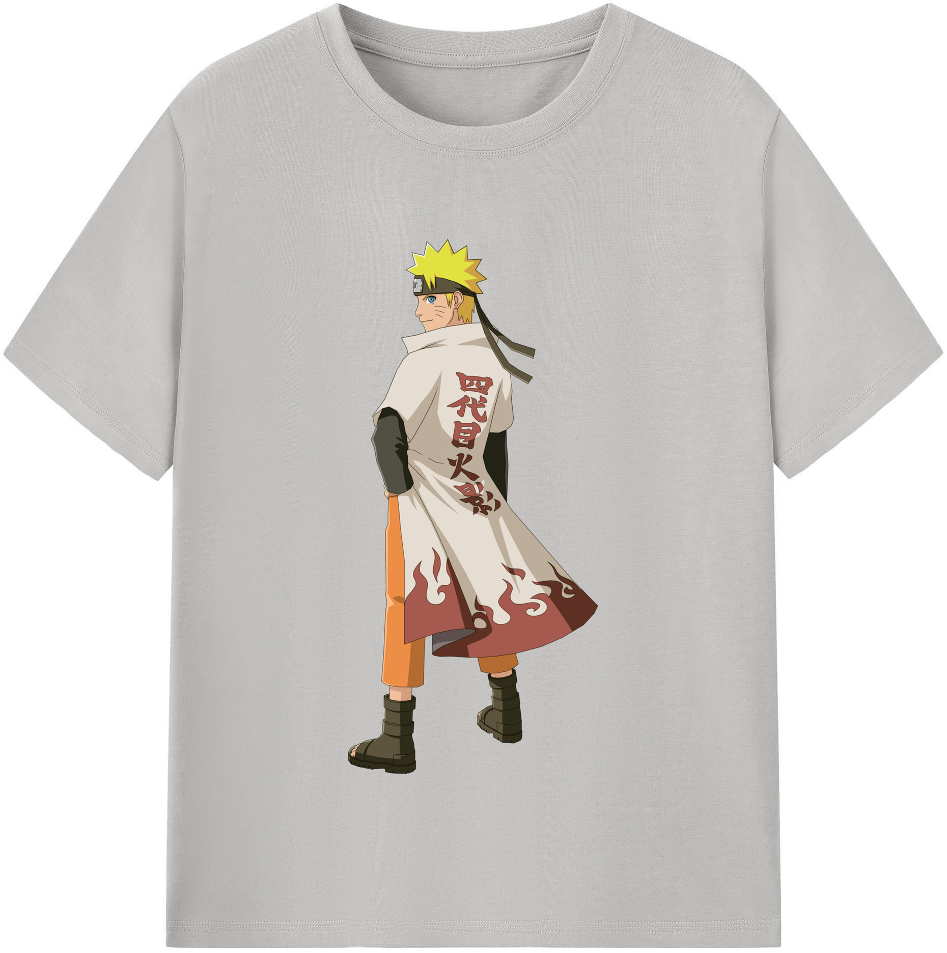 （画像用） NARUTO -ナルト- うずまき ナルト Uzumaki Naruto レディースカジュアルプリントTシャツ（綿100％）