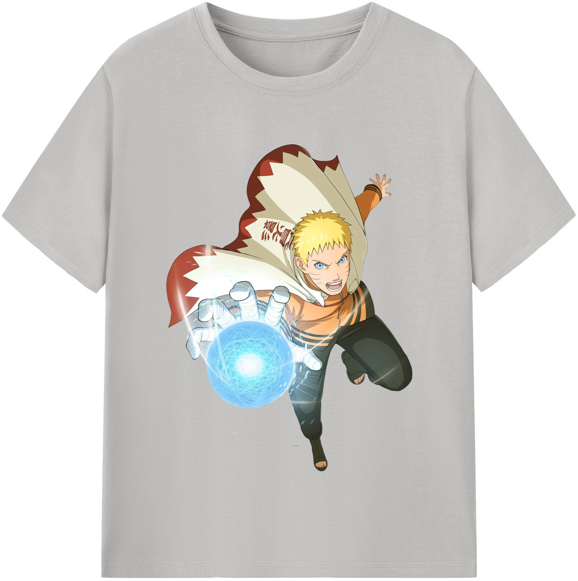 （画像用） NARUTO -ナルト- うずまき ナルト Uzumaki Naruto レディースカジュアルプリントTシャツ（綿100％）