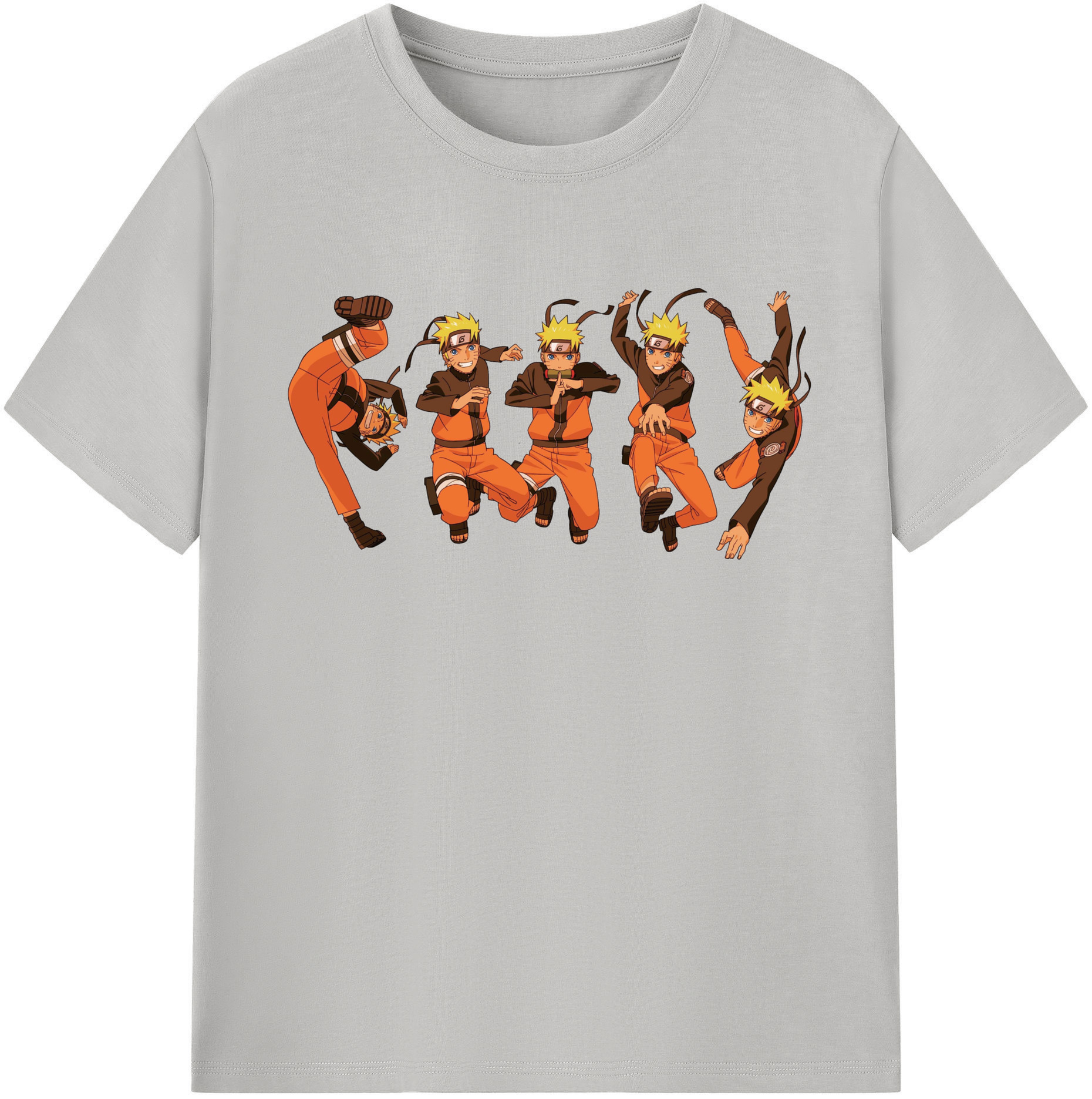 （画像用） NARUTO -ナルト- うずまき ナルト Uzumaki Naruto レディースカジュアルプリントTシャツ（綿100％）