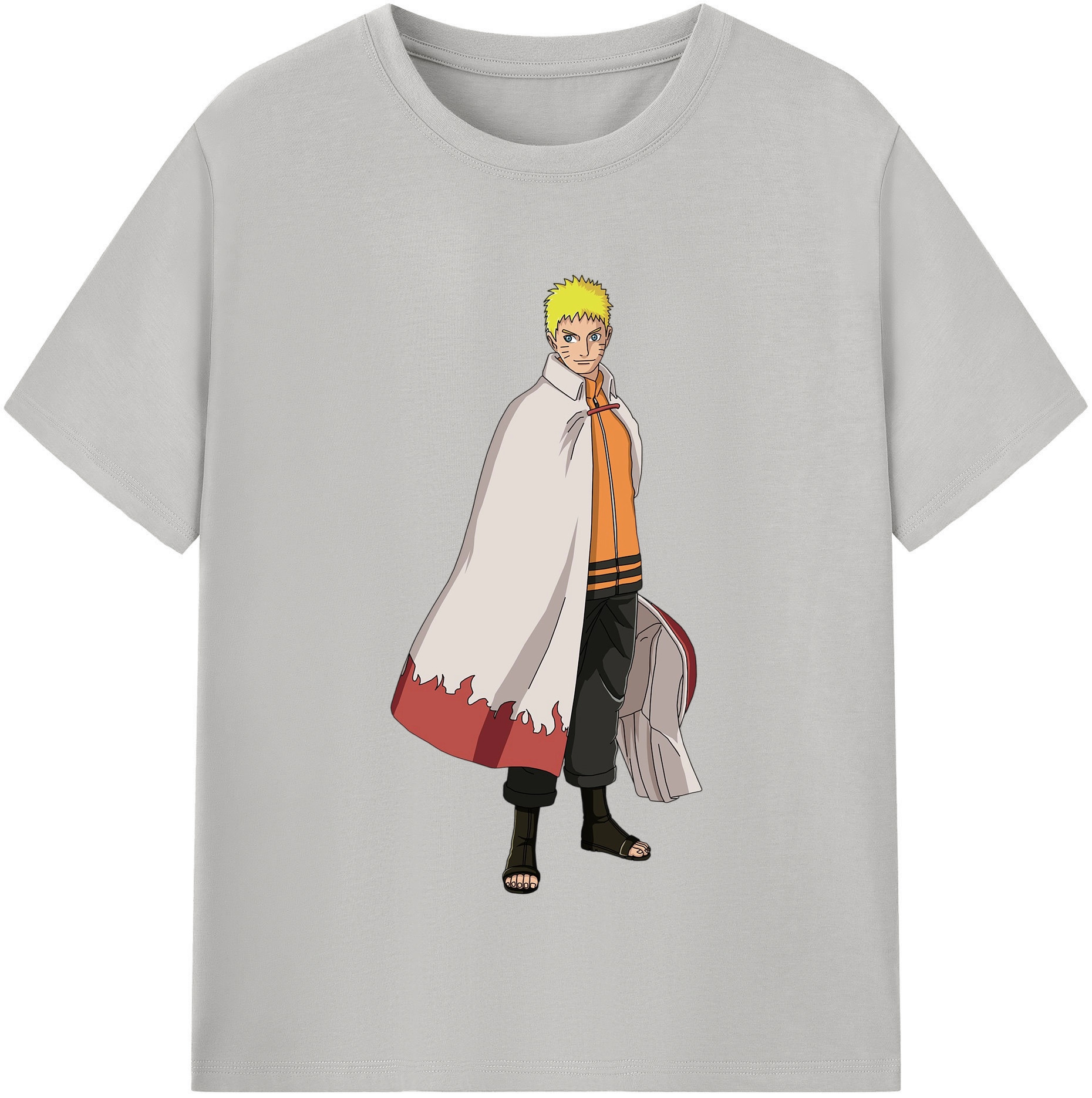 （画像用） NARUTO -ナルト- うずまき ナルト Uzumaki Naruto レディースカジュアルプリントTシャツ（綿100％）