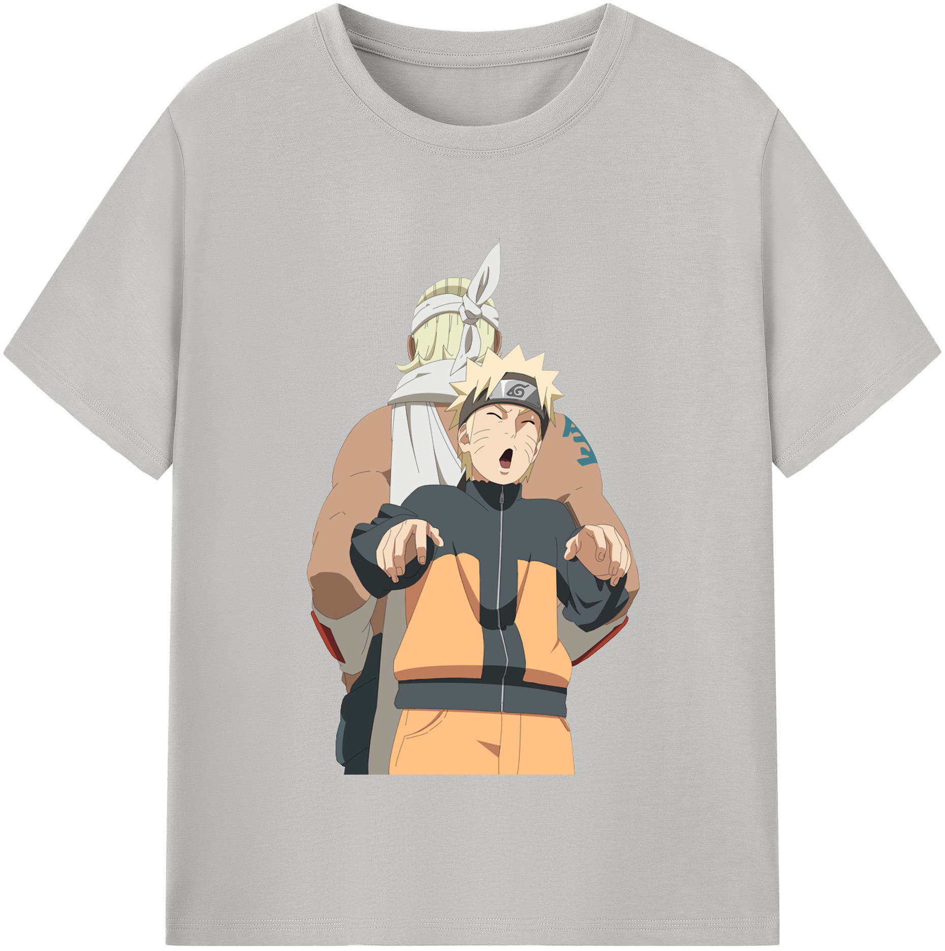 （画像用） NARUTO -ナルト- うずまき ナルト Uzumaki Naruto レディースカジュアルプリントTシャツ（綿100％）