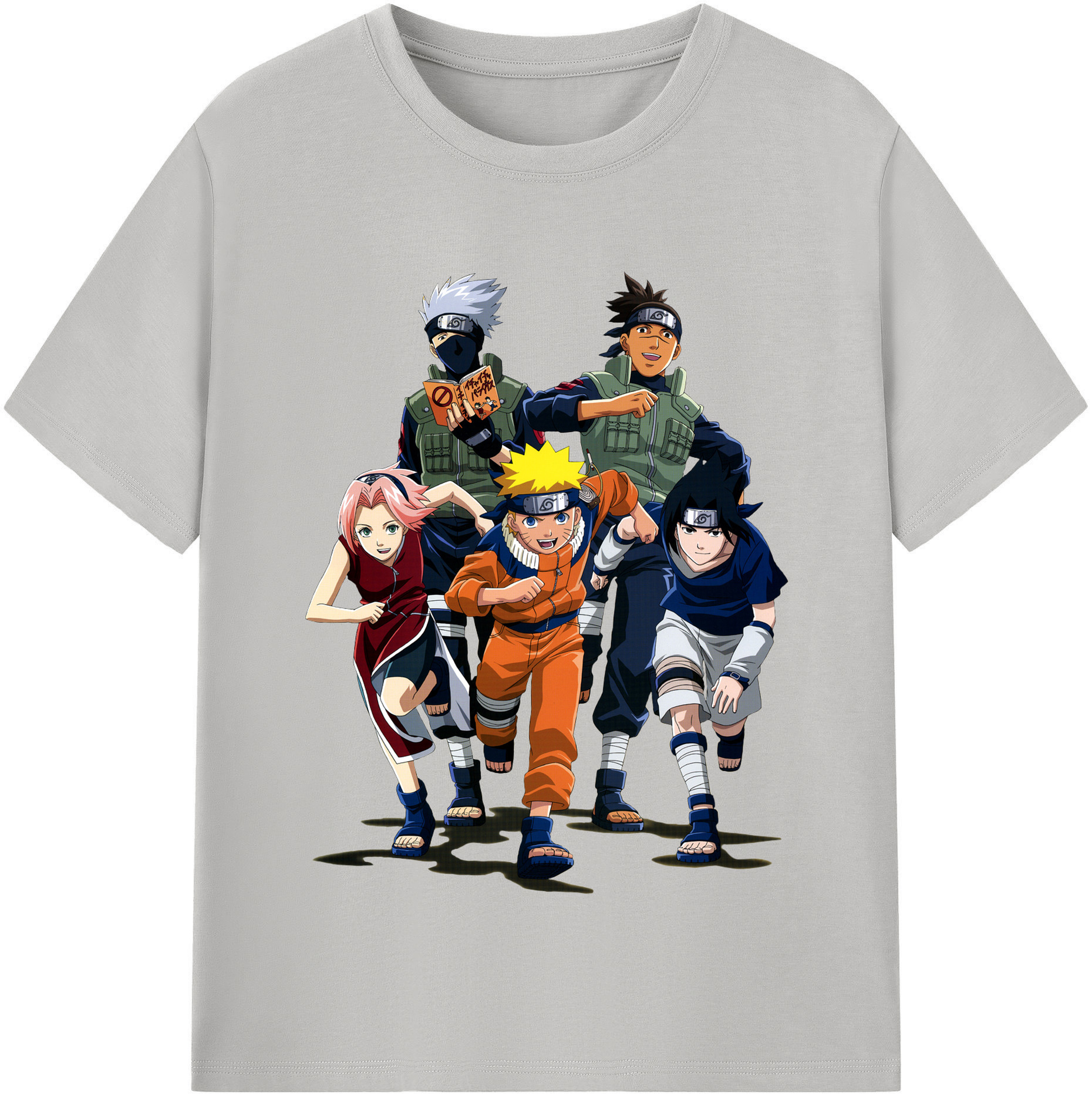 （画像用） NARUTO -ナルト- うずまき ナルト Uzumaki Naruto レディースカジュアルプリントTシャツ（綿100％）