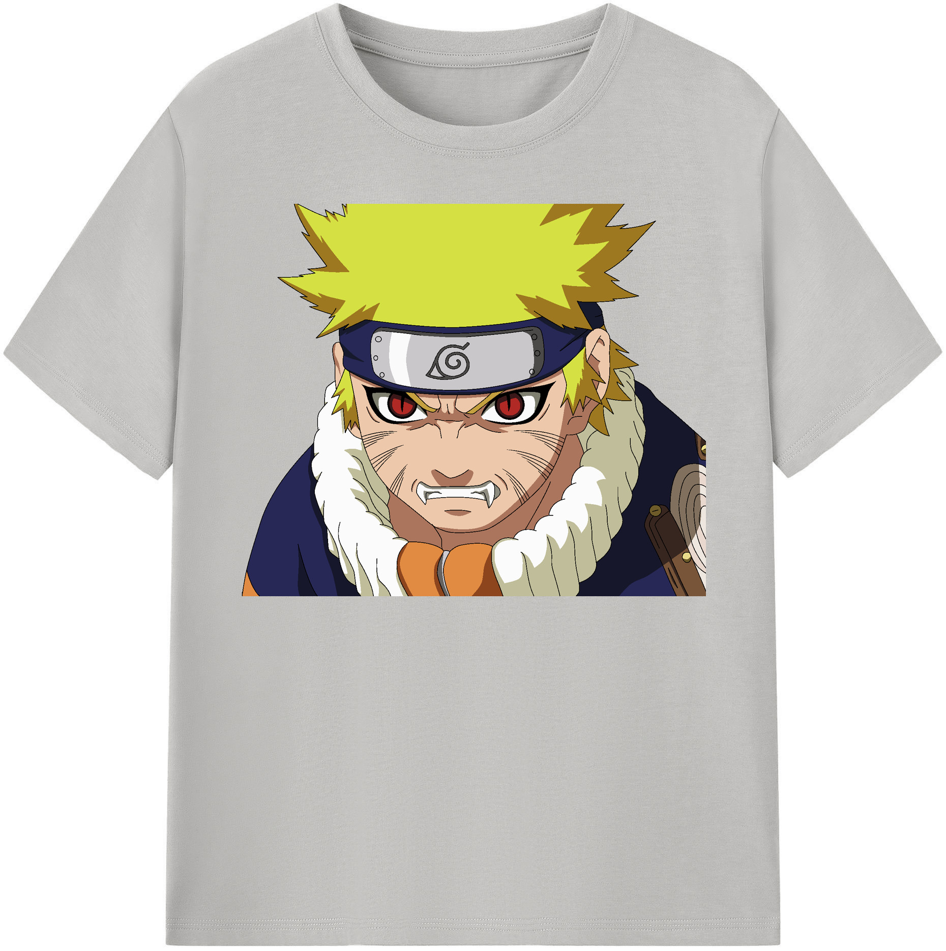 （画像用） NARUTO -ナルト- うずまき ナルト Uzumaki Naruto レディースカジュアルプリントTシャツ（綿100％）