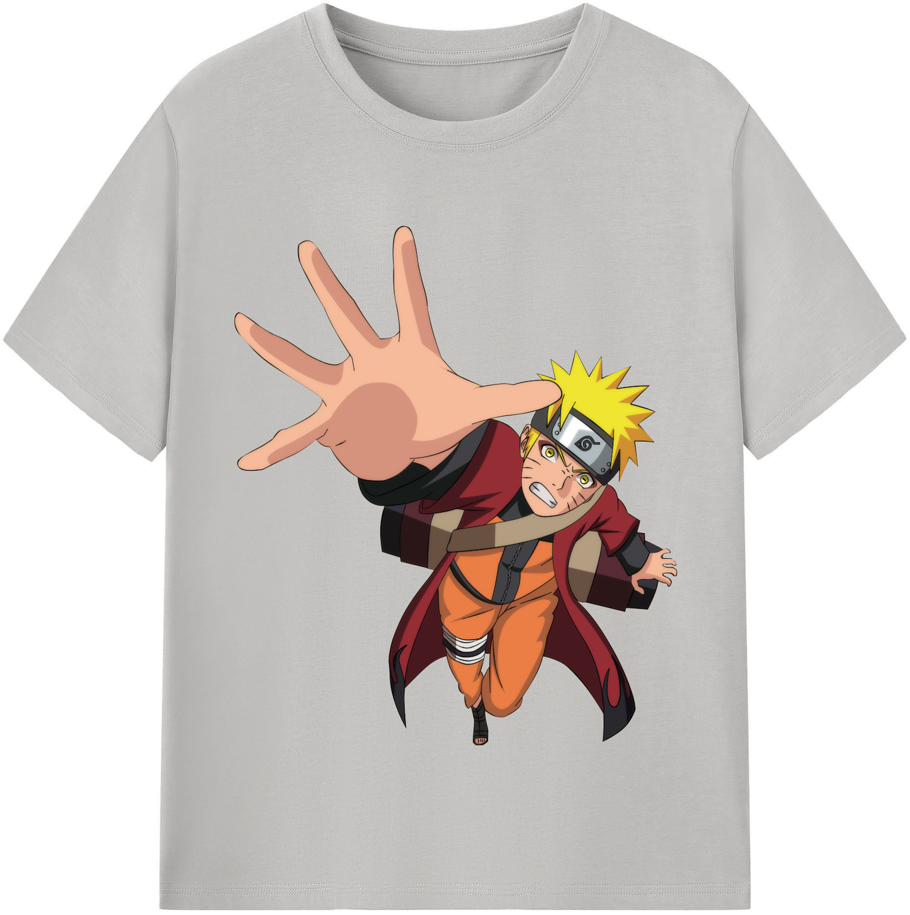 （画像用） NARUTO -ナルト- うずまき ナルト Uzumaki Naruto レディースカジュアルプリントTシャツ（綿100％）