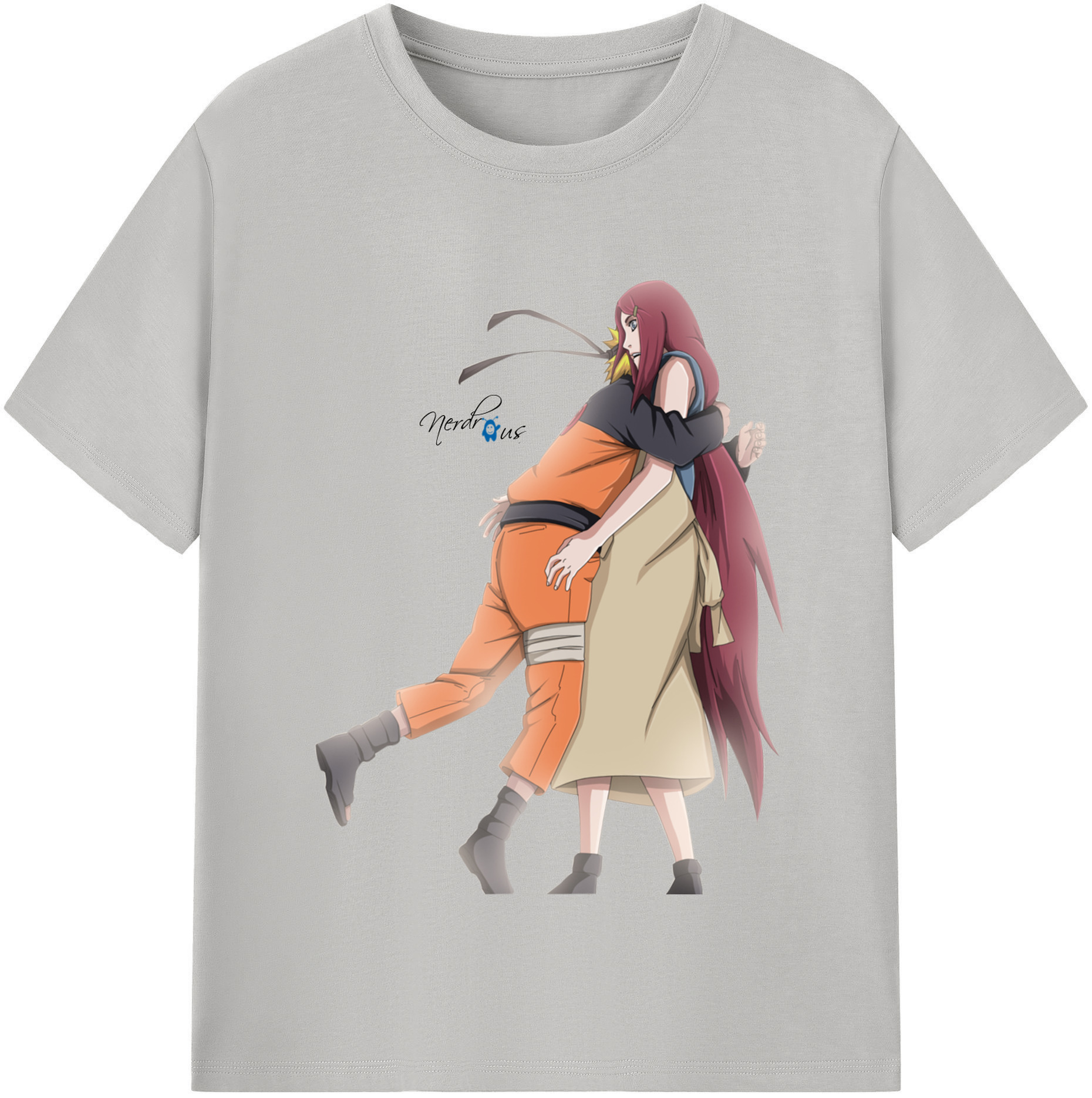 （画像用） NARUTO -ナルト- うずまき ナルト Uzumaki Naruto レディースカジュアルプリントTシャツ（綿100％）