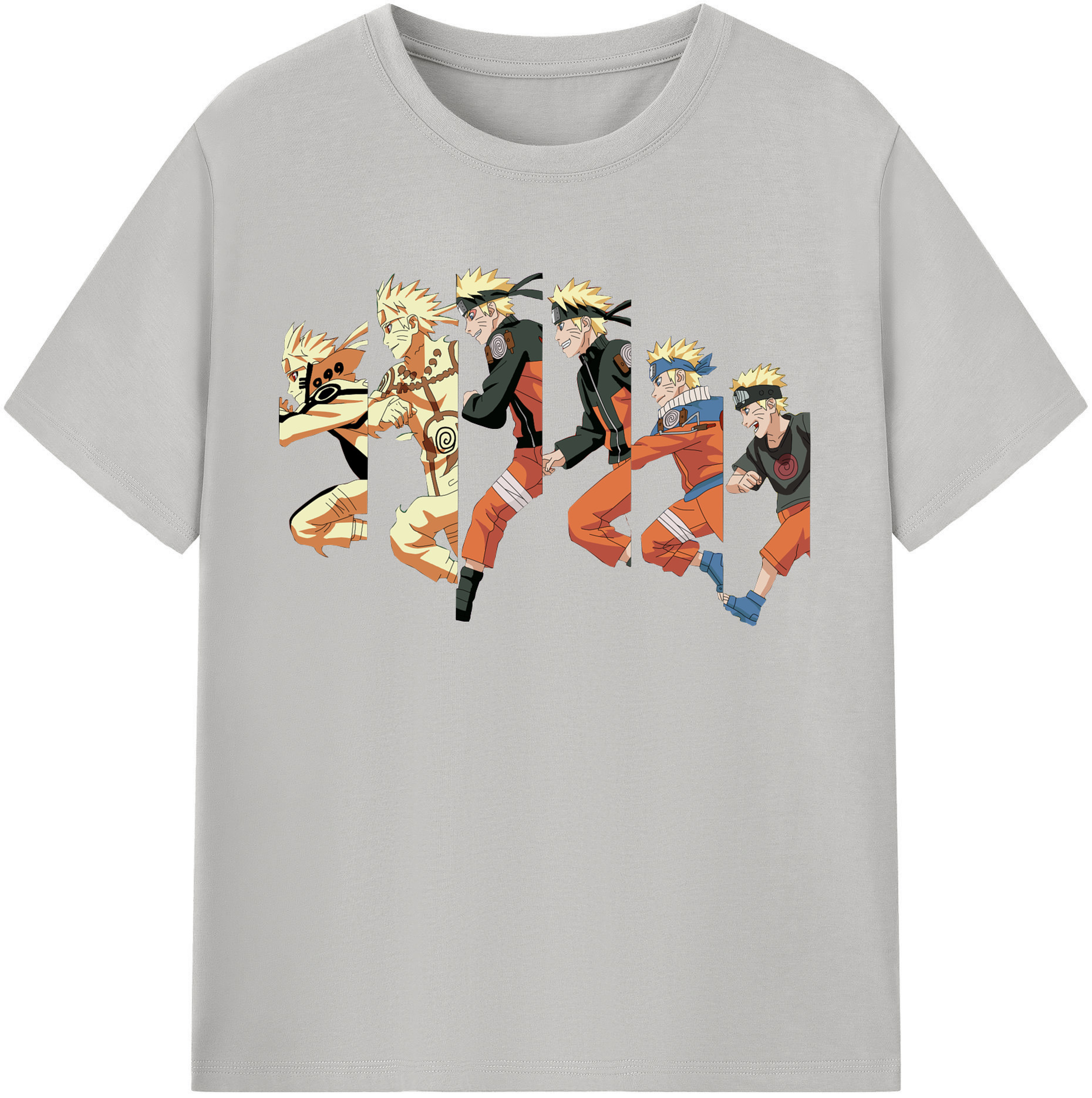 （画像用） NARUTO -ナルト- うずまき ナルト Uzumaki Naruto レディースカジュアルプリントTシャツ（綿100％）