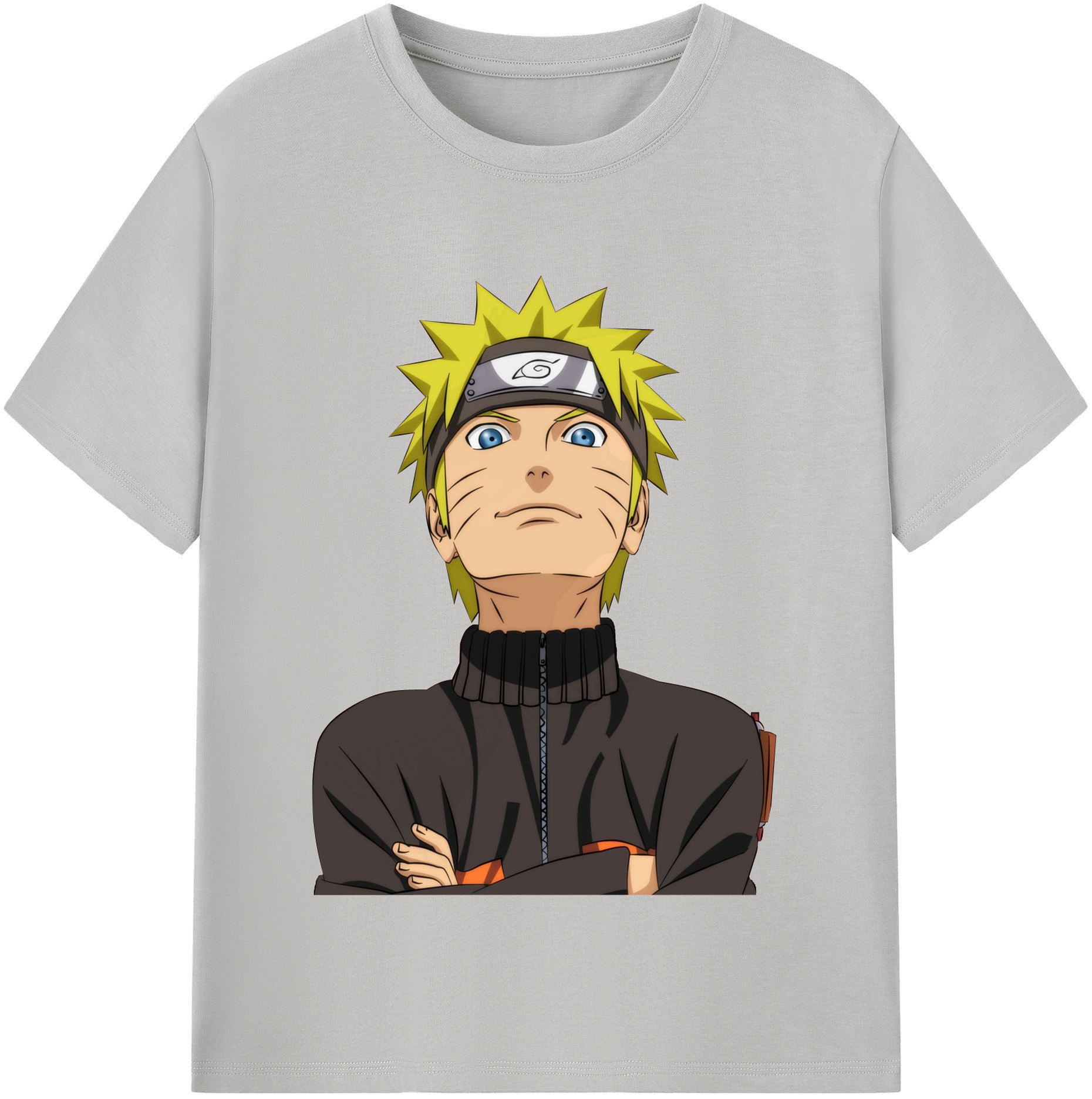 （画像用） NARUTO -ナルト- うずまき ナルト Uzumaki Naruto レディースカジュアルプリントTシャツ（綿100％）