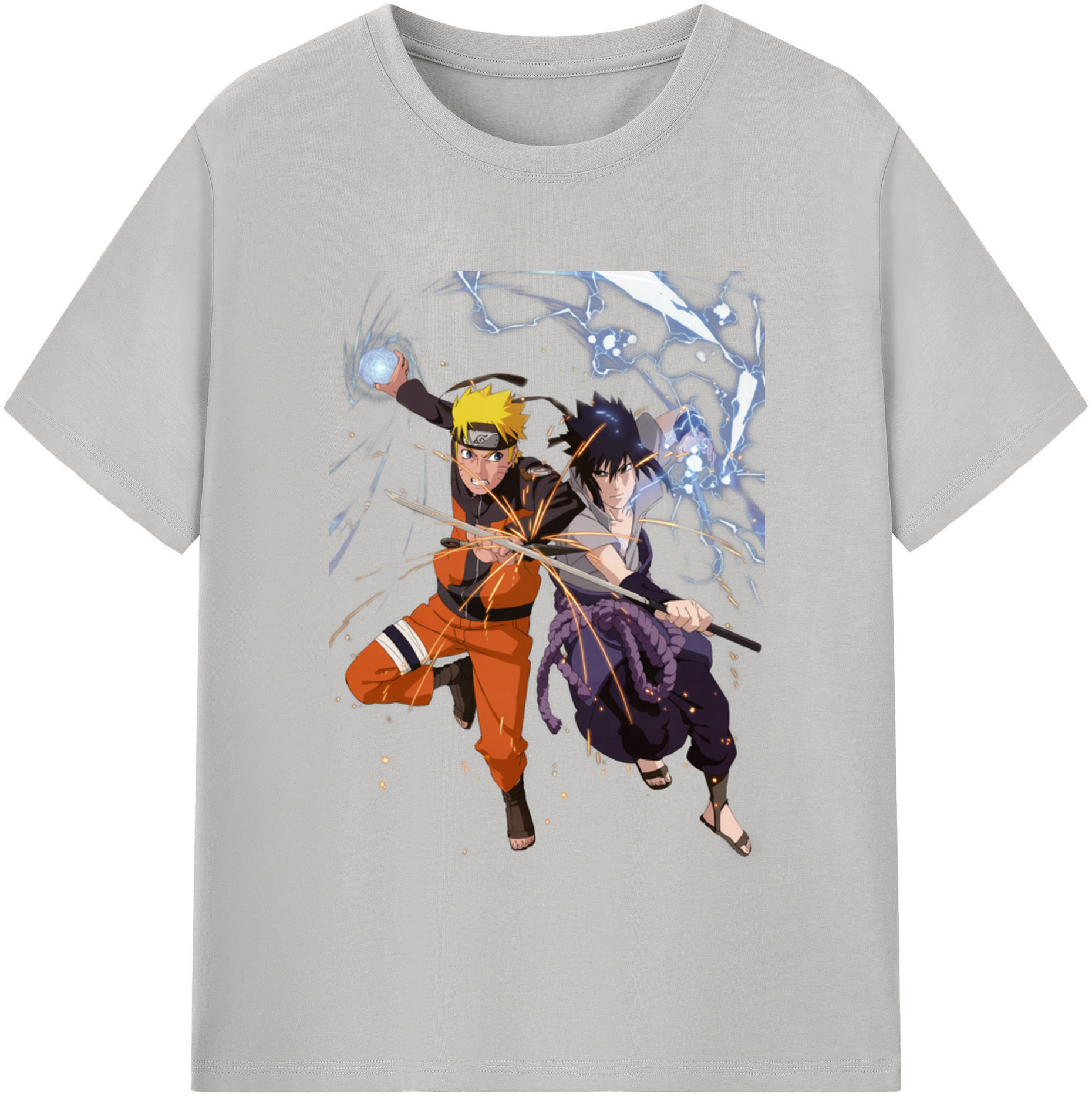 （画像用） NARUTO -ナルト- うずまき ナルト Uzumaki Naruto レディースカジュアルプリントTシャツ（綿100％）