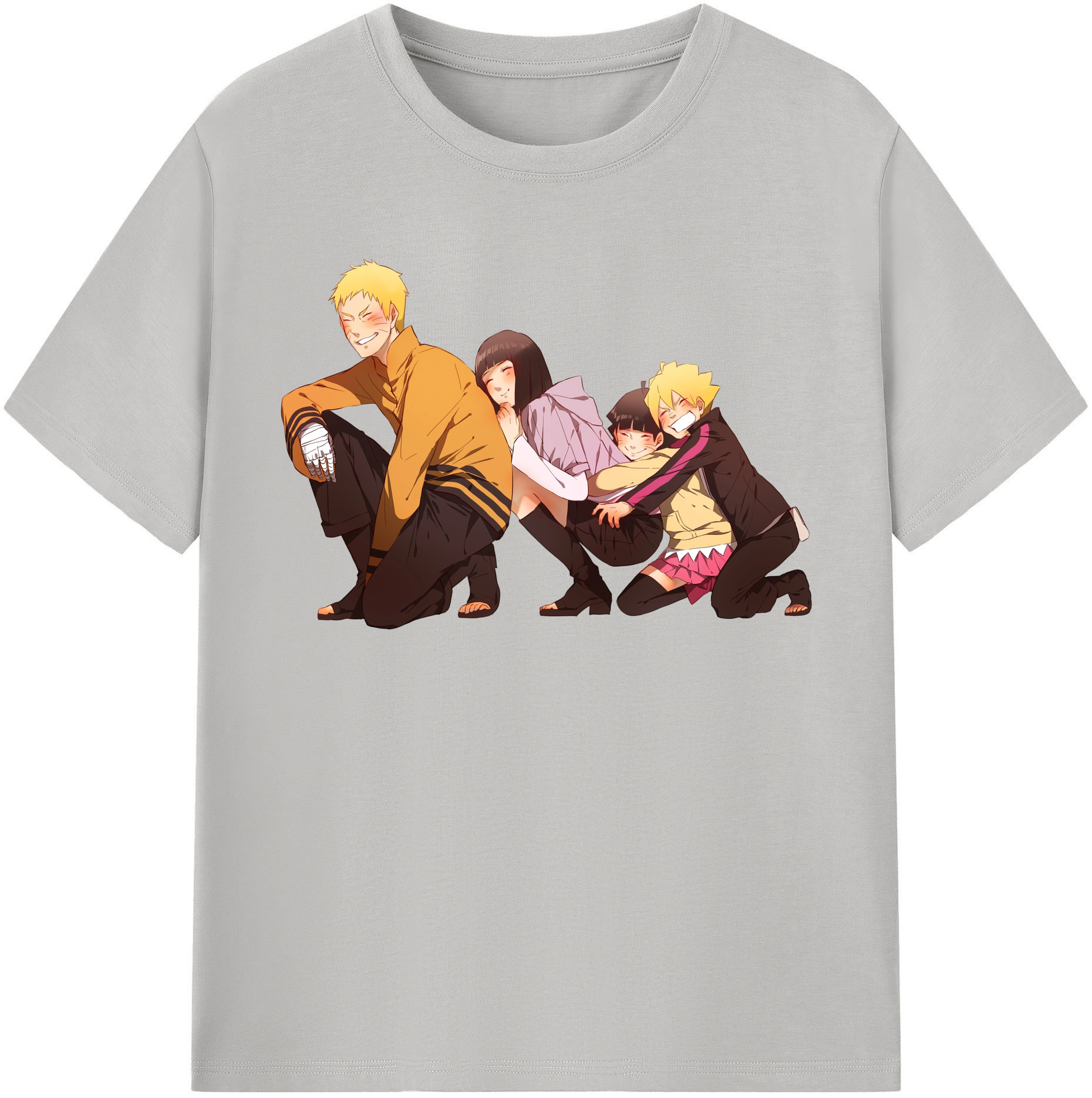 （画像用） NARUTO -ナルト- うずまき ナルト Uzumaki Naruto レディースカジュアルプリントTシャツ（綿100％）