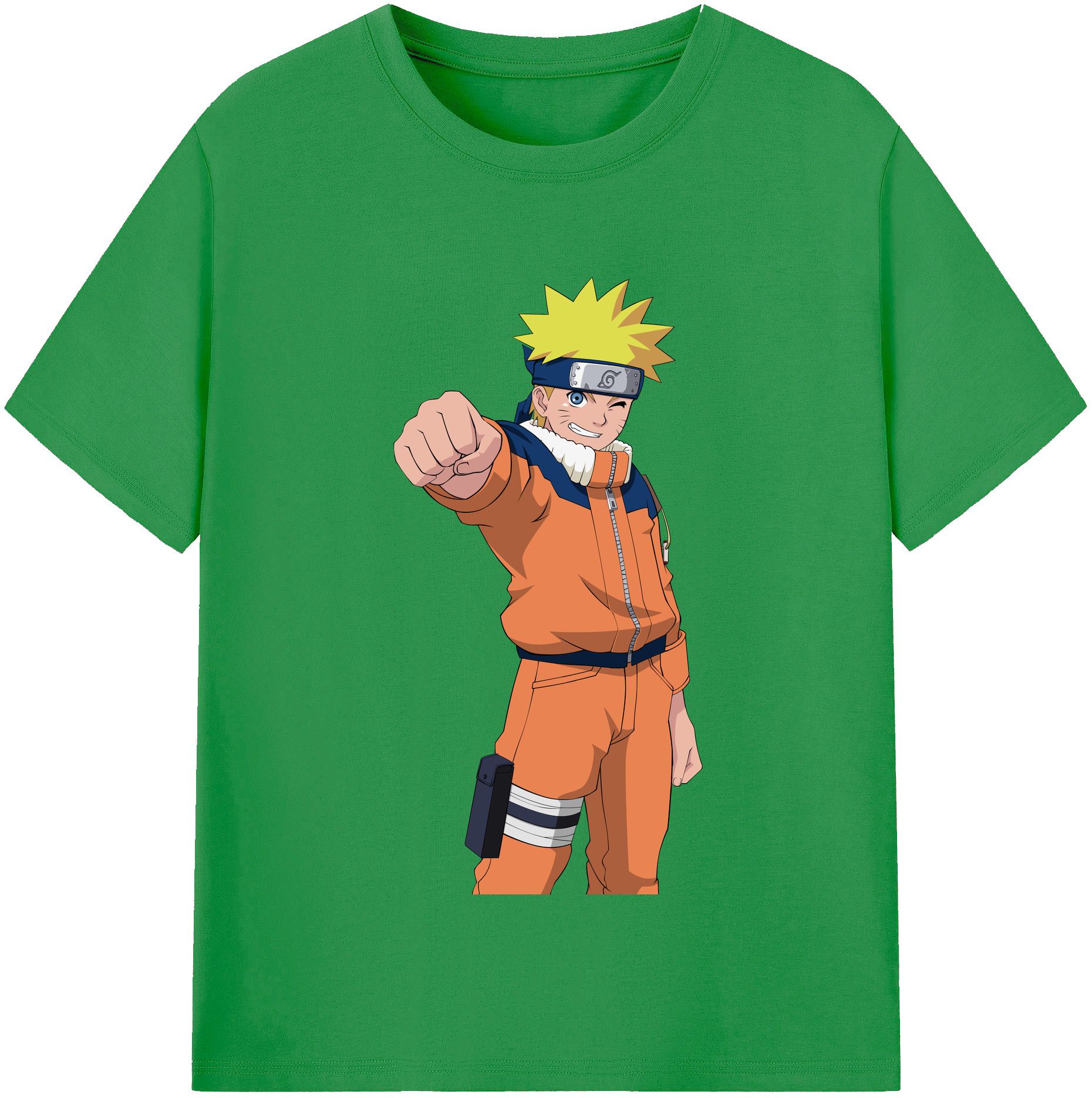 NARUTO -ナルト- うずまき ナルト Uzumaki Naruto レディースカジュアルプリントTシャツ（綿100％）