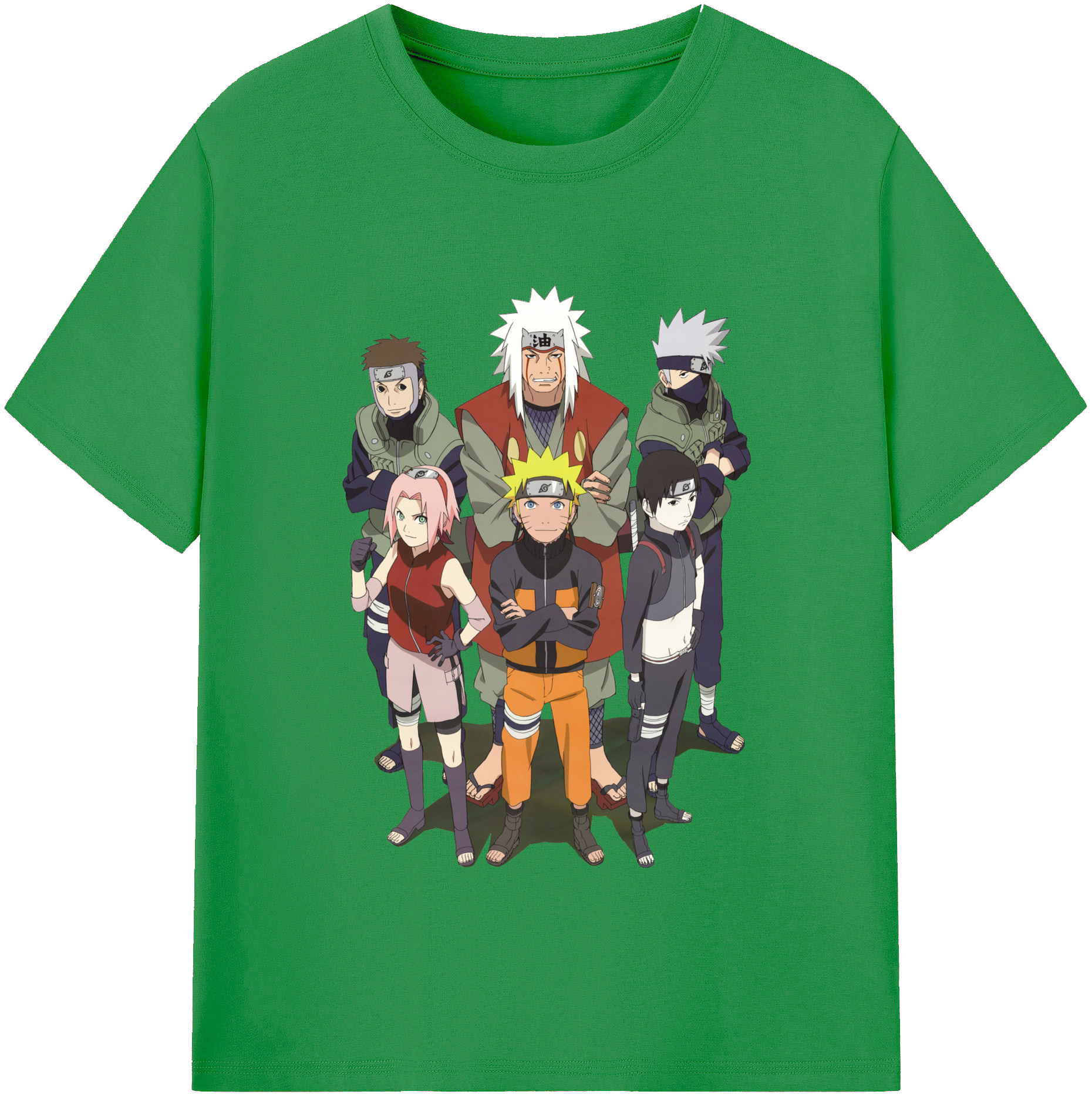 （画像用） NARUTO -ナルト- うずまき ナルト Uzumaki Naruto レディースカジュアルプリントTシャツ（綿100％）